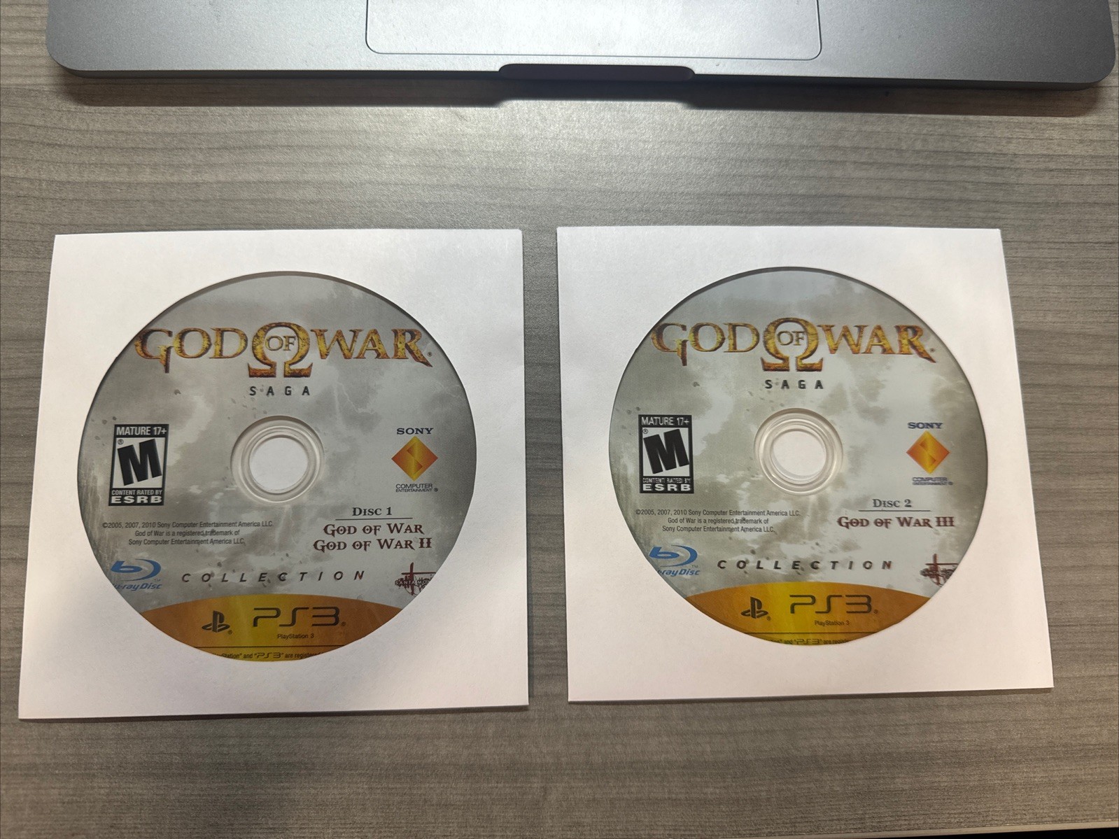 God of War Saga (Sony PlayStation 3, 2012) Cleaned/Tested