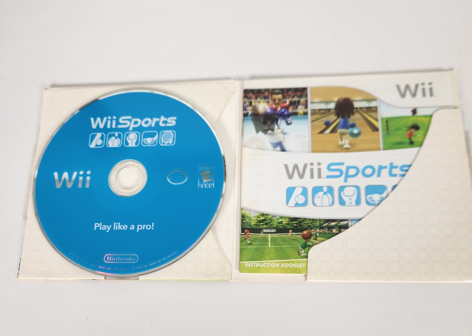 Nintendo Wii Sports Console Bundle Black Motion Controller Gamecube Compatible