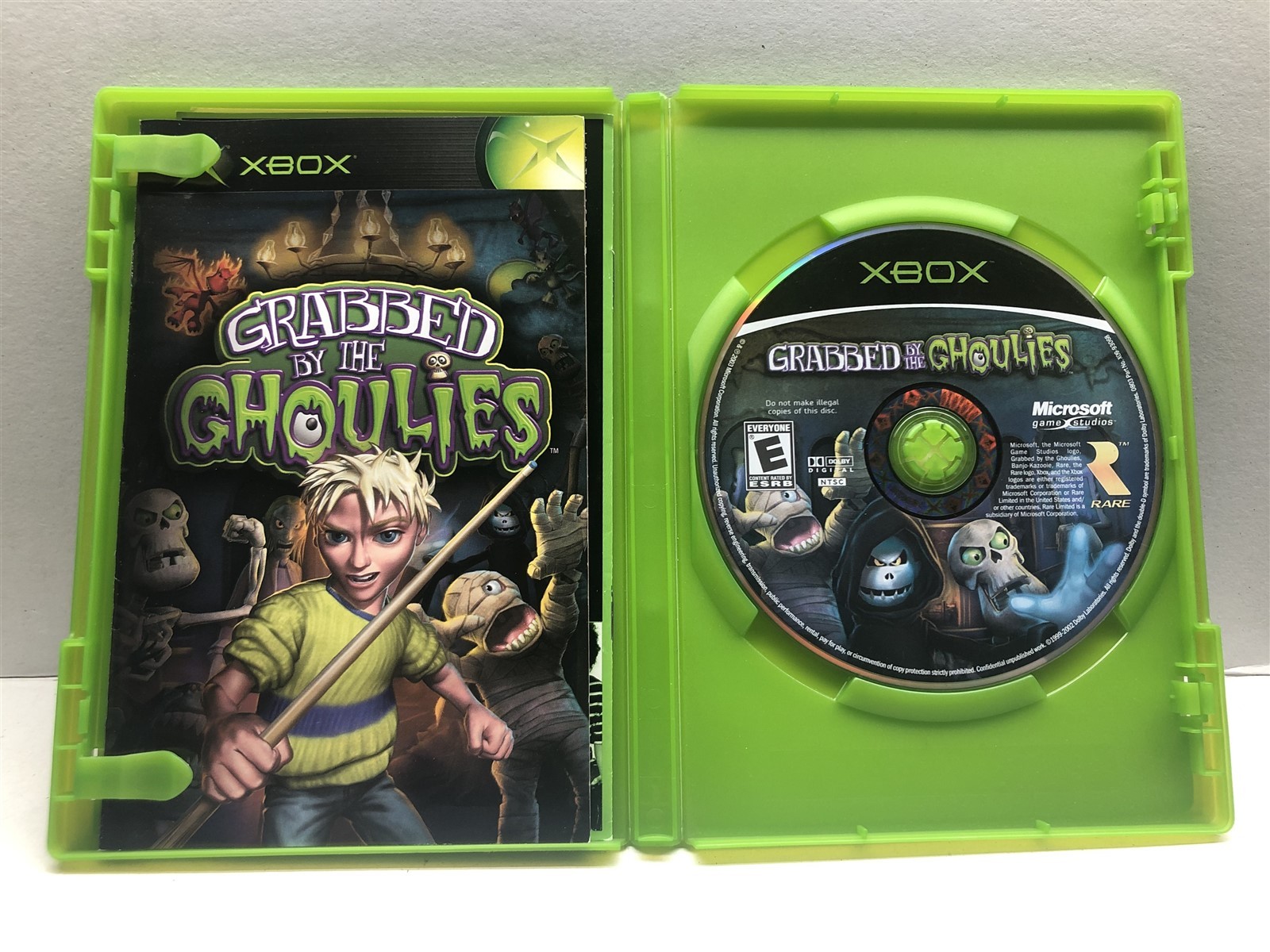 Grabbed by the Ghoulies (Xbox, 2003) Complete Tested Working – Free Ship