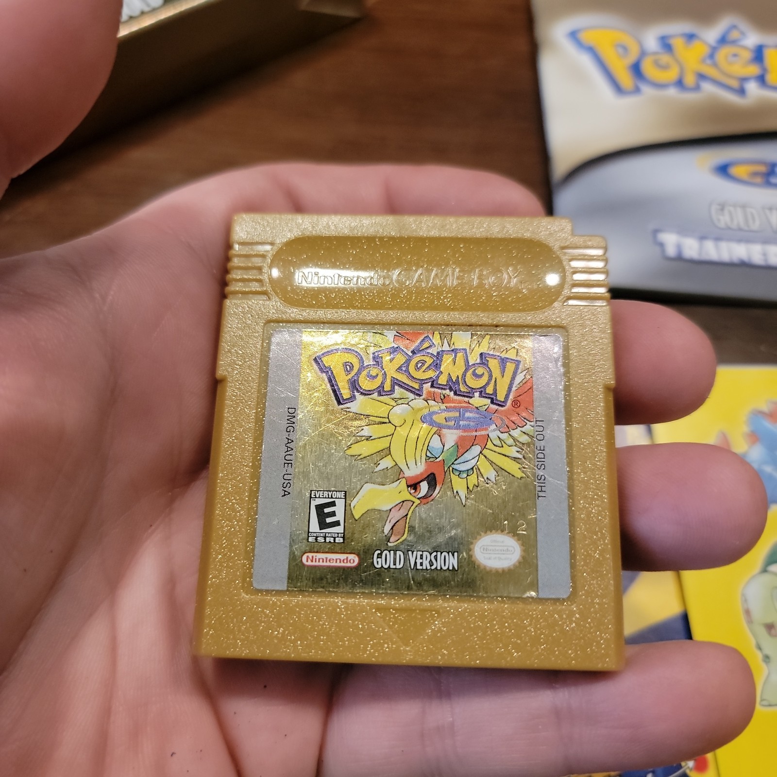 Pokemon Gold Version (Nintendo Game Boy Color) Complete CIB – Tested – Authentic