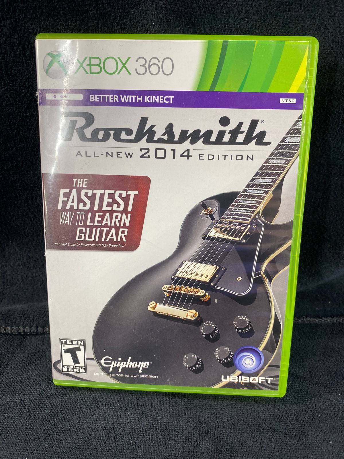 Xbox 360 Rocksmith 2014 Edition Learn Guitar Video Game Better With Kinect