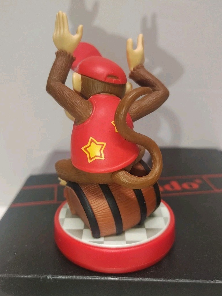 Nintendo amiibo Diddy Kong Super Mario Series Collection Oem Loose Figure Used