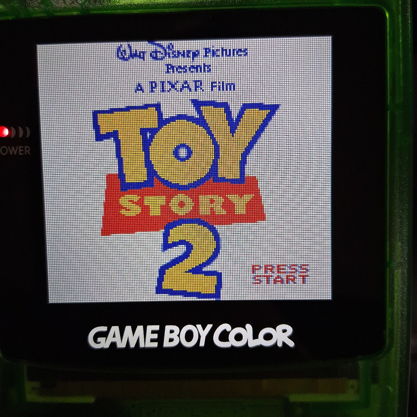 Mint Toy Story 2 – GameBoy Color – CIB w/ Poster – Complete In Box Manual Game