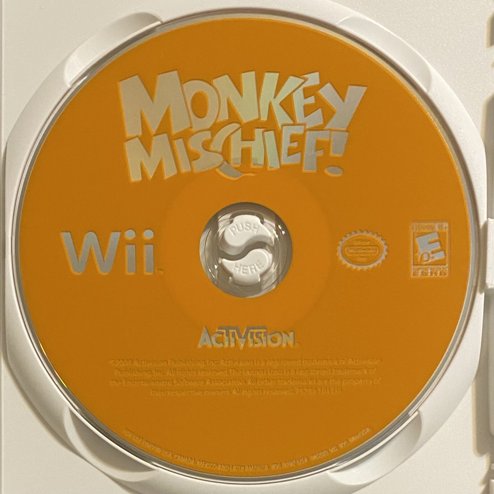 Monkey Mischief Party Time (Nintendo Wii, 2008) Complete