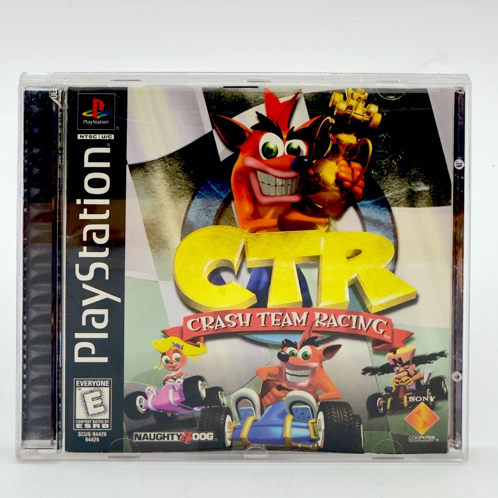 Crash Team Racing CTR Sony PlayStation 1 PS1 TESTED Complete CIB Resurfaced READ