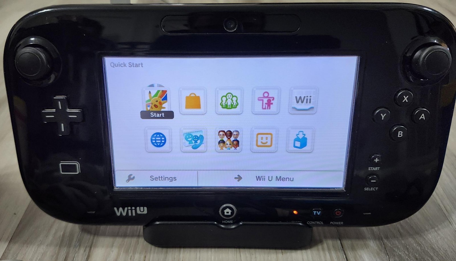 Nintendo Wii U in BOX w 8 GAMES, PWR BRK & CHARGER FAST SHIPPING📦🎮🔥