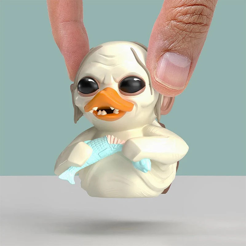 TUBBZ BATHTUB 1ST Edition MINI Lord of the Rings Gollum DUCK FIGURE jeep