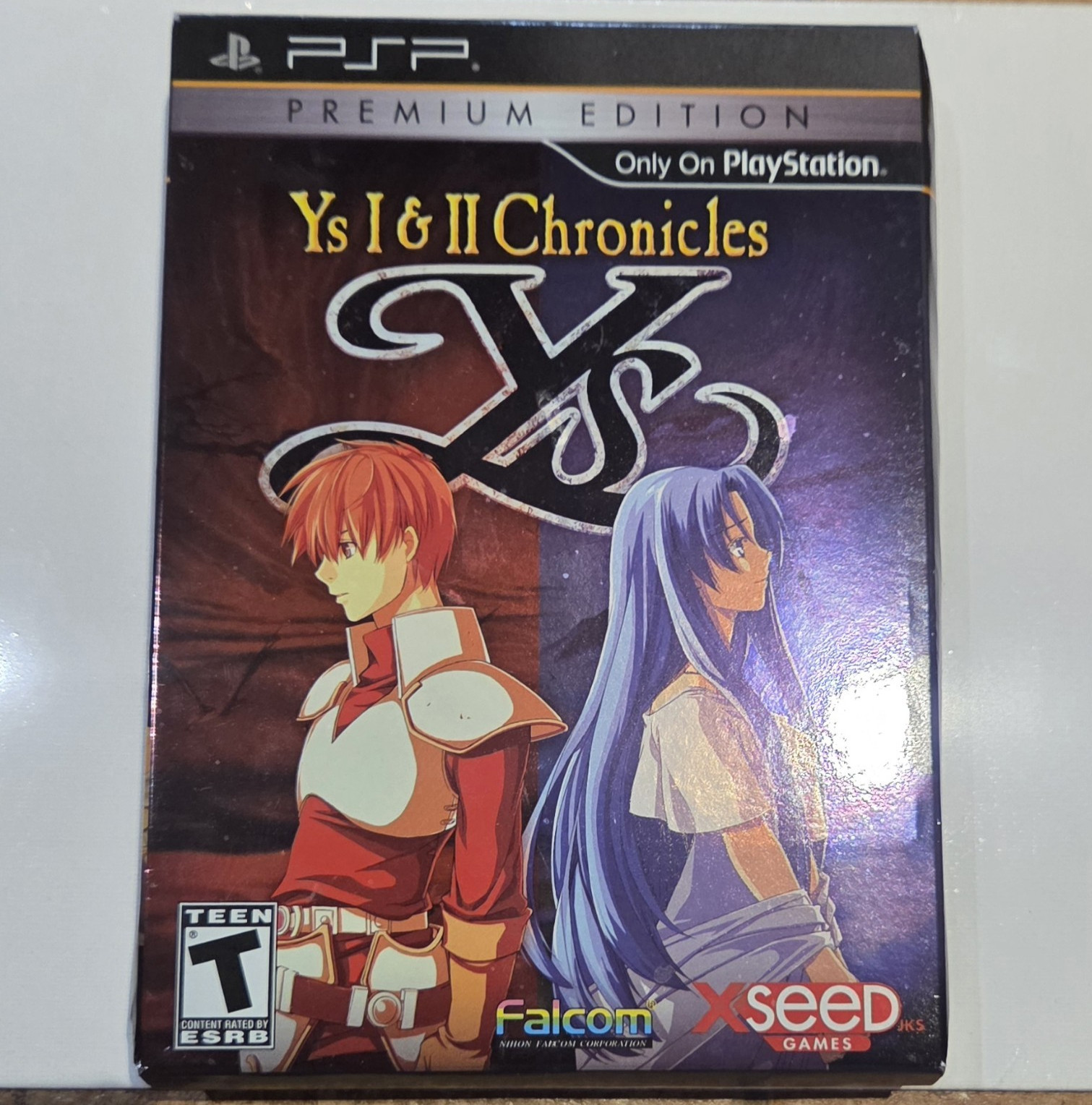 XSEED Games Ys I & II Chronicles Premium Edition + Soundtrack PSP T NTSC-U/C