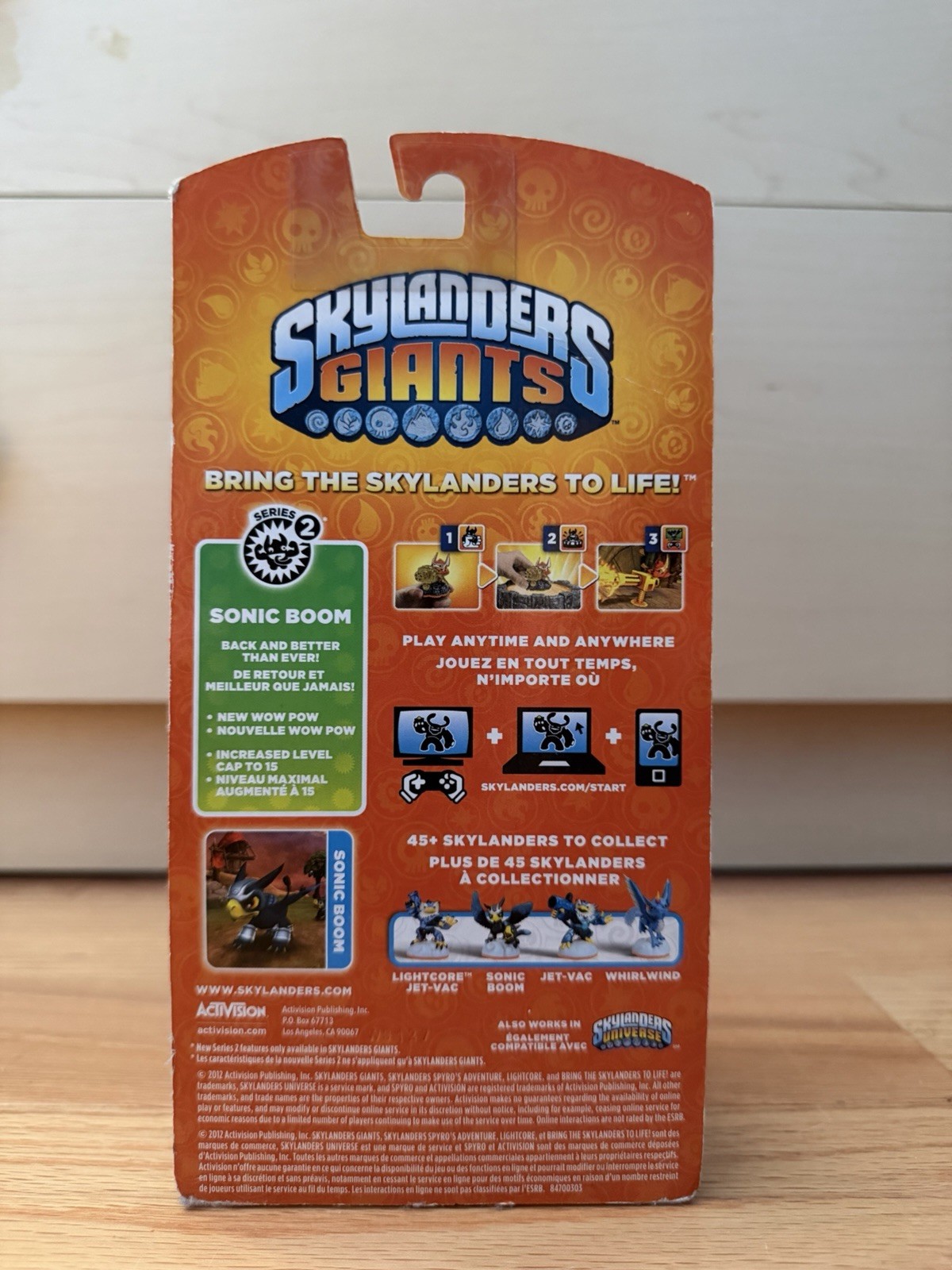 Skylanders Giants Sonic Boom Glow in the Dark Walmart Exclusive Sealed