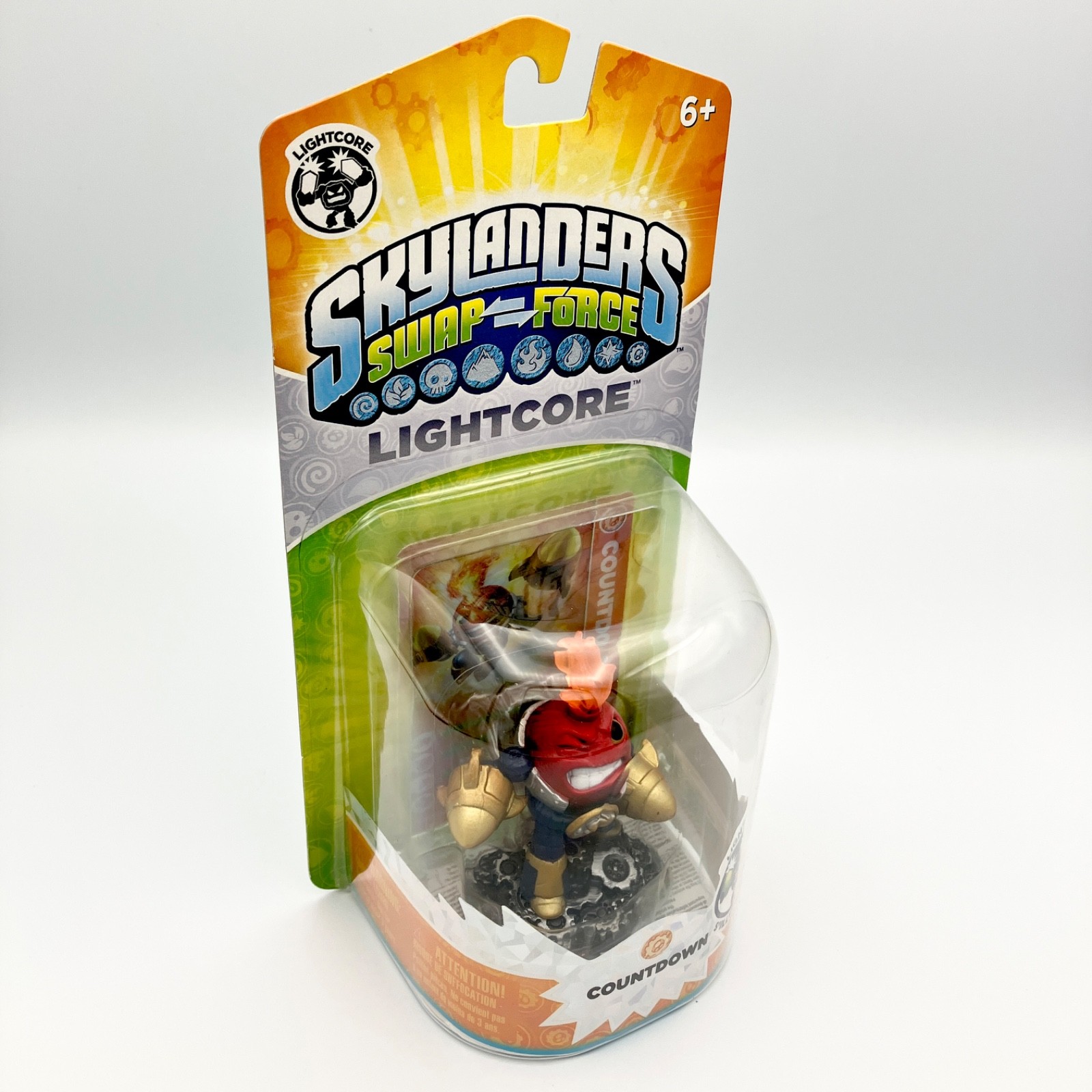 Skylanders Swap Force Countdown Lightcore Figure NIB Activision NEW SEALED