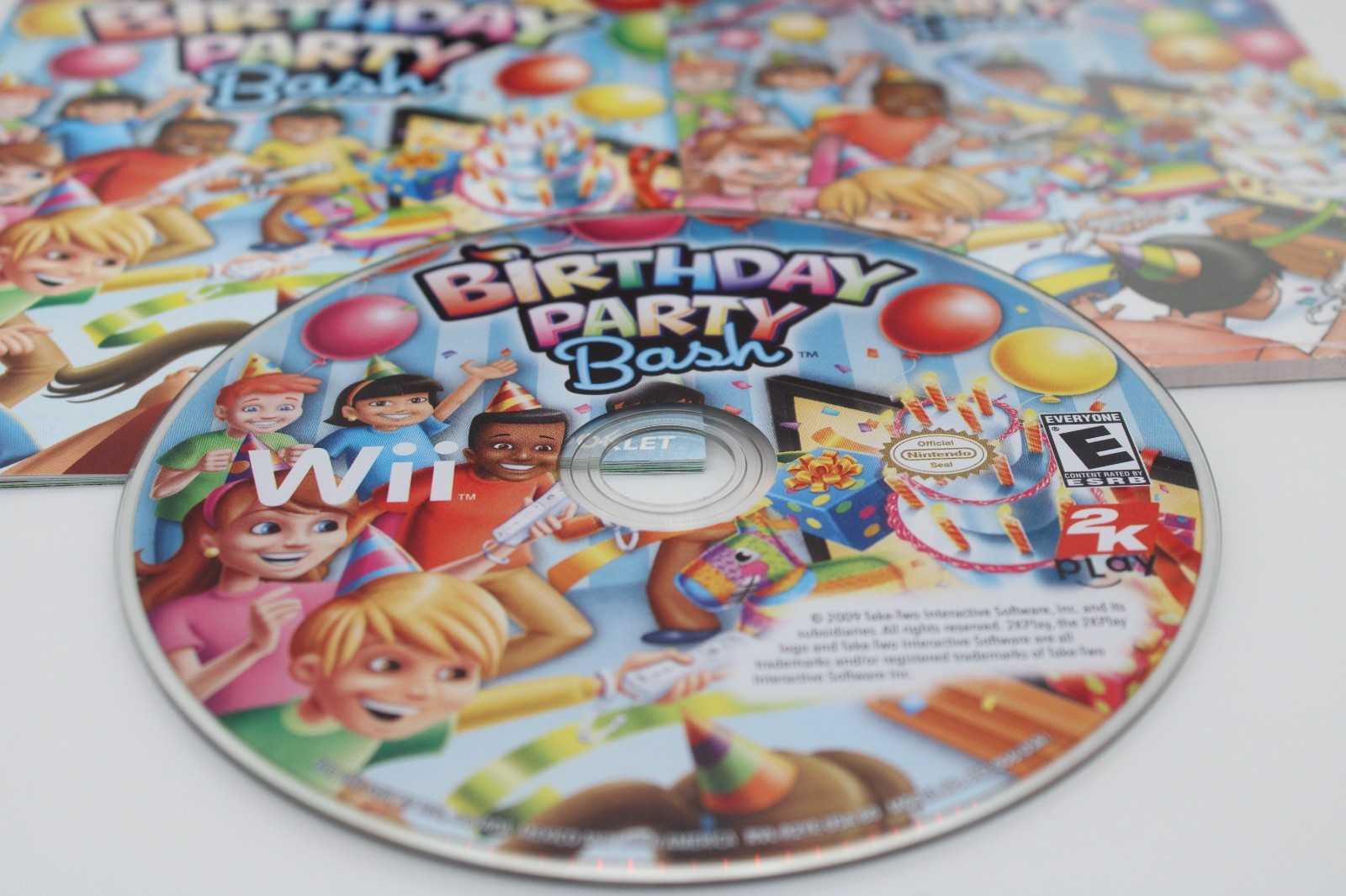 Refurbished Nintendo Wii Birthday Party Bash Complete CIB Excellent Mint Clean
