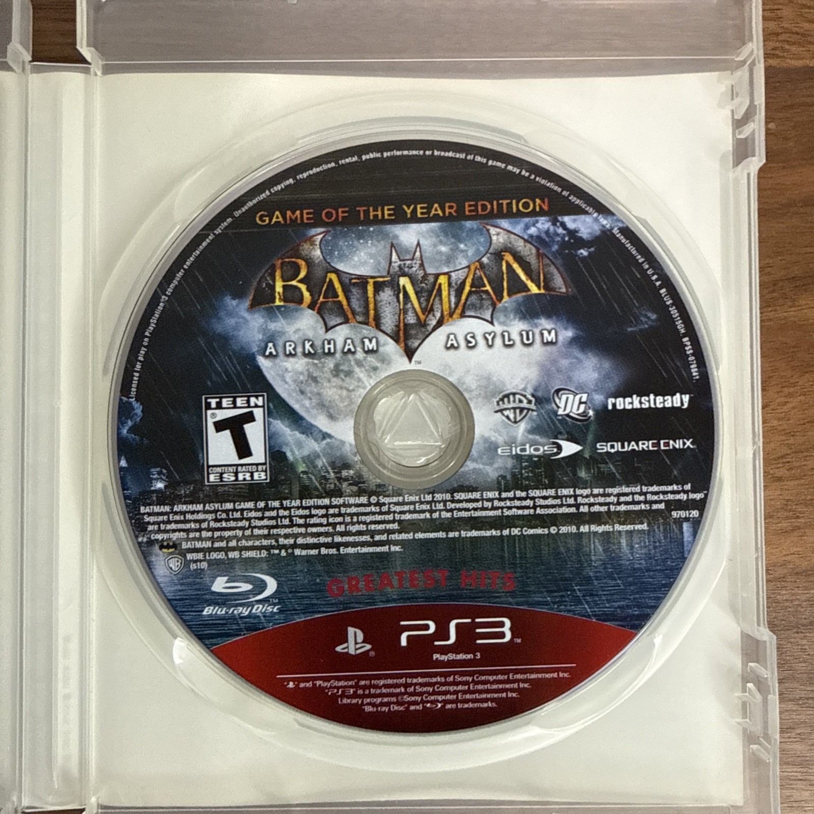 Batman: Arkham Asylum GOTY & Arkham City GOTY Lot Bundle PS3 PlayStation 3