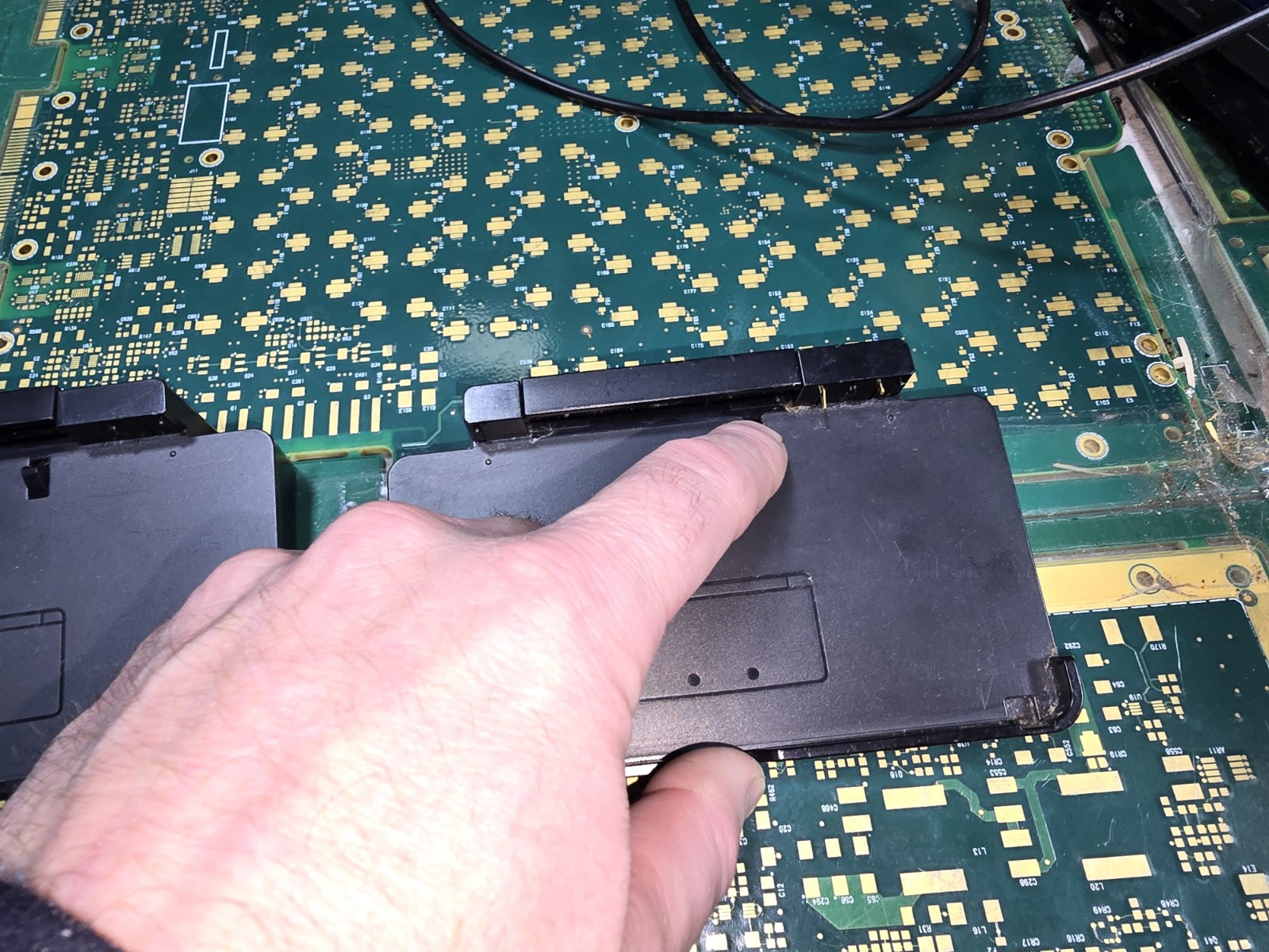 Nintendo 3DS Battery UNTESTED-PARTS-4-Charging Dock Cradle Base Black CTR-007