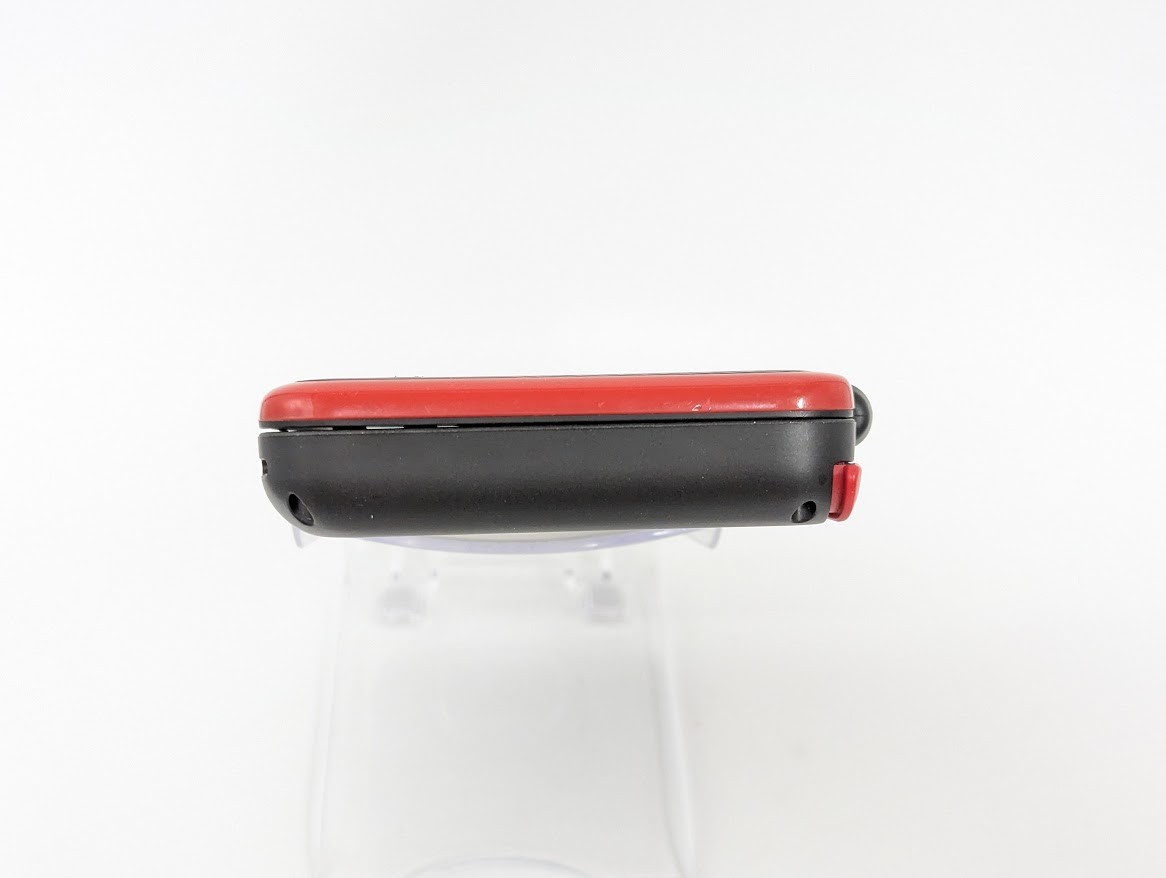 B345 Nintendo new 2DS console LL XL Mario Kart Black x Red Japan w/pen fx