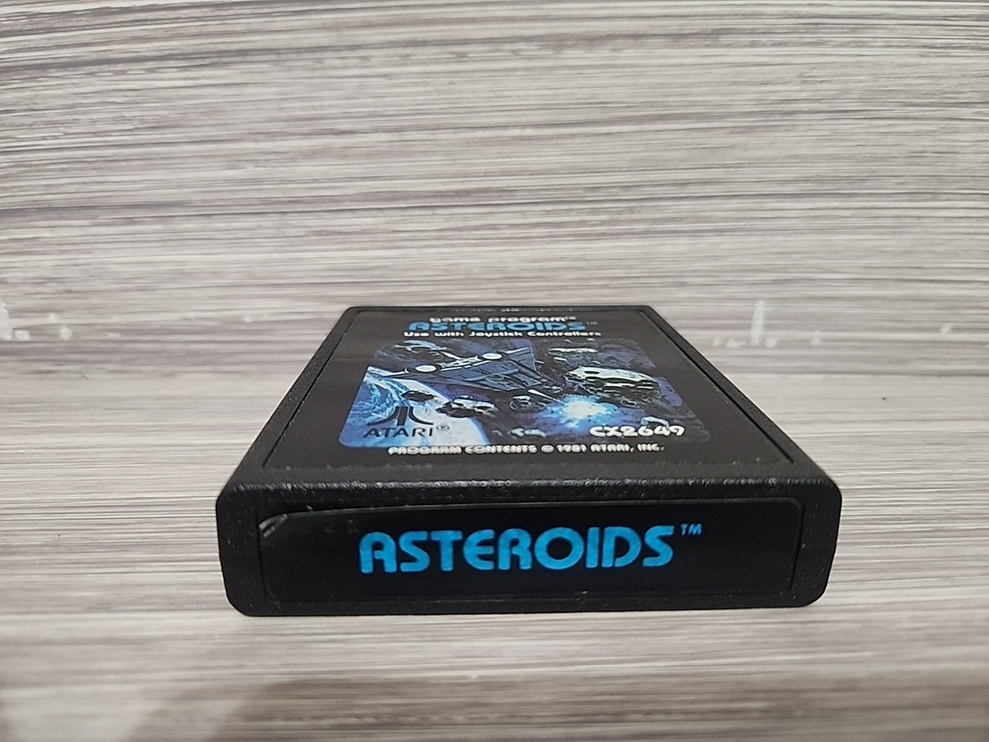 Asteroids (Atari 2600, 1981) CX2649 Retro Video Game
