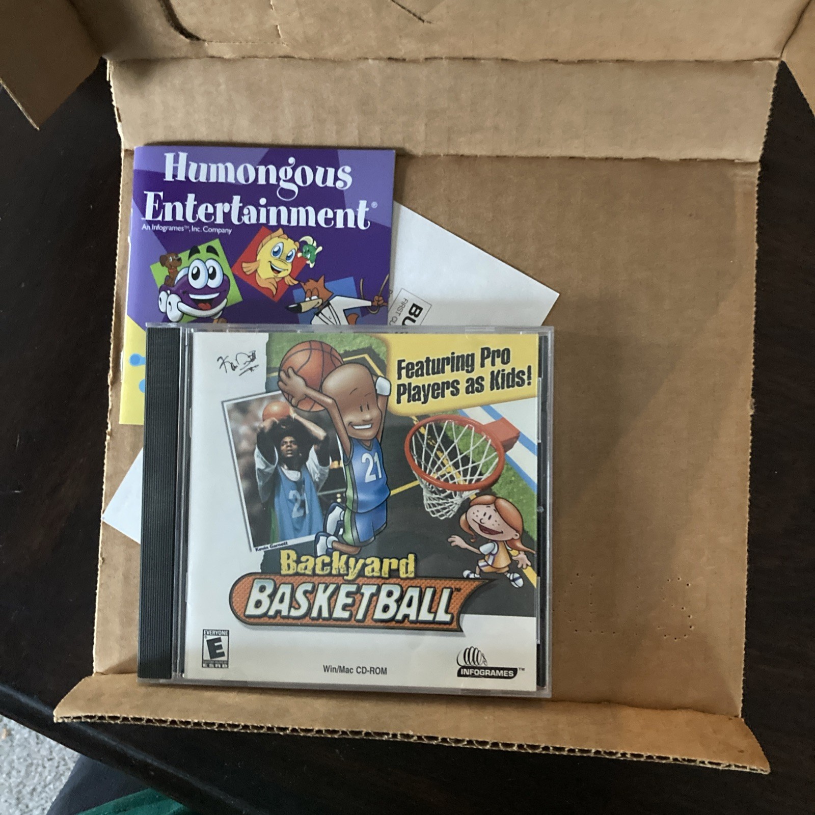 2001 Backyard Basketball Big Box PC Windows Mac Game