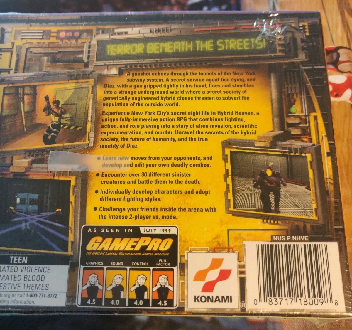 “Hybrid Heaven” Nintendo 64 Video Game 100% Complete Brand New In Sealed Box