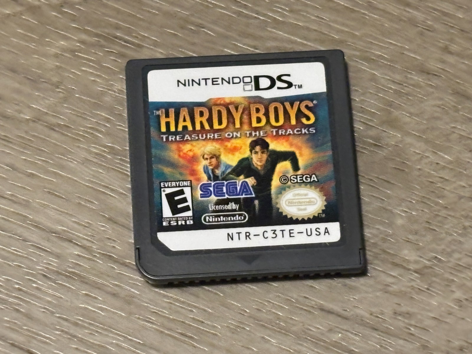 The Hardy Boys Treasure on the Tracks Nintendo DS Cart Only Tested Authentic