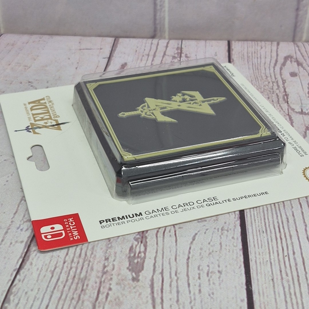 Nintendo Switch The Legend of Zelda Black Game Card Case Licensed, Sealed