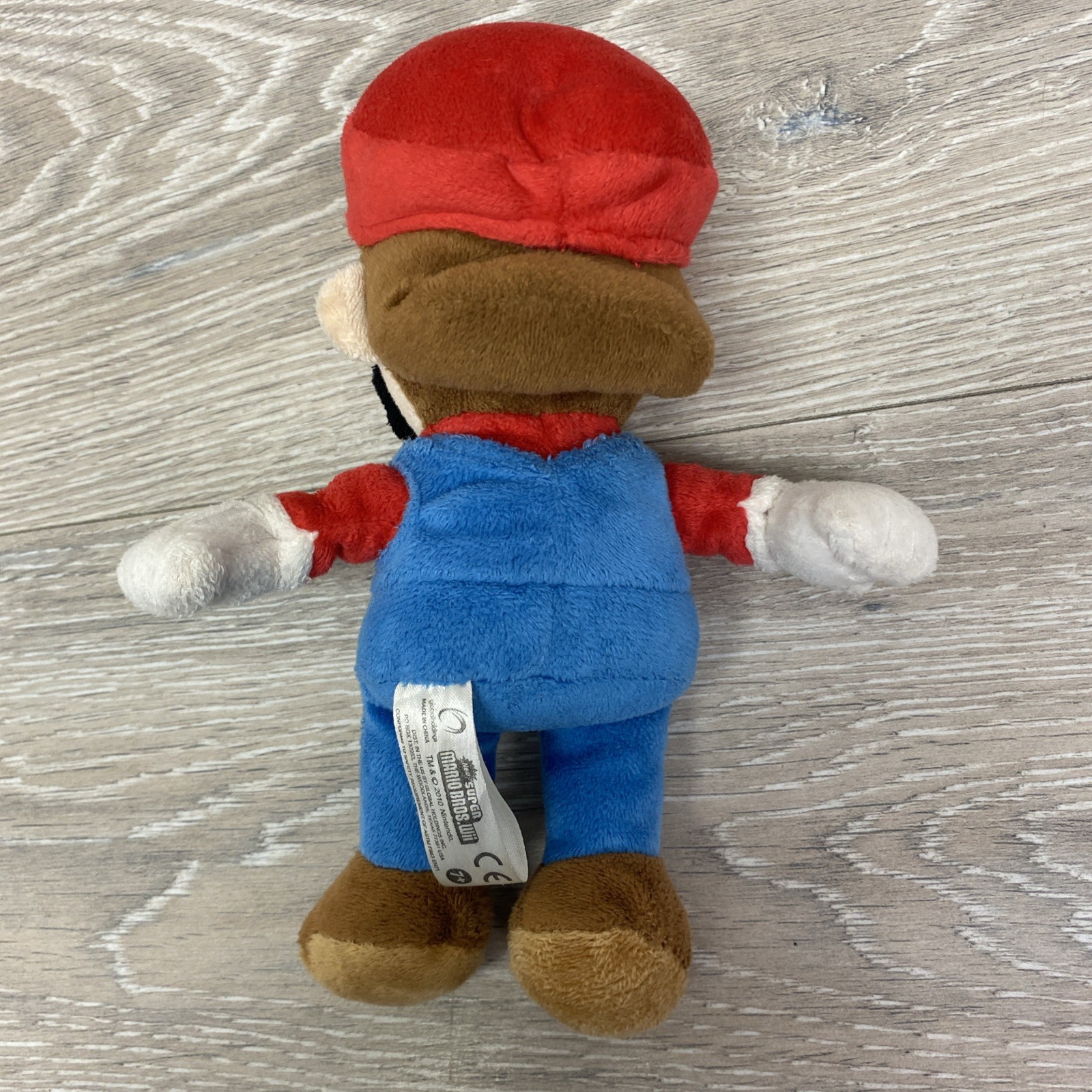 New Super Mario Bros Wii Plush 8″ Global Holdings 2010 Stuffed Toy *READ*