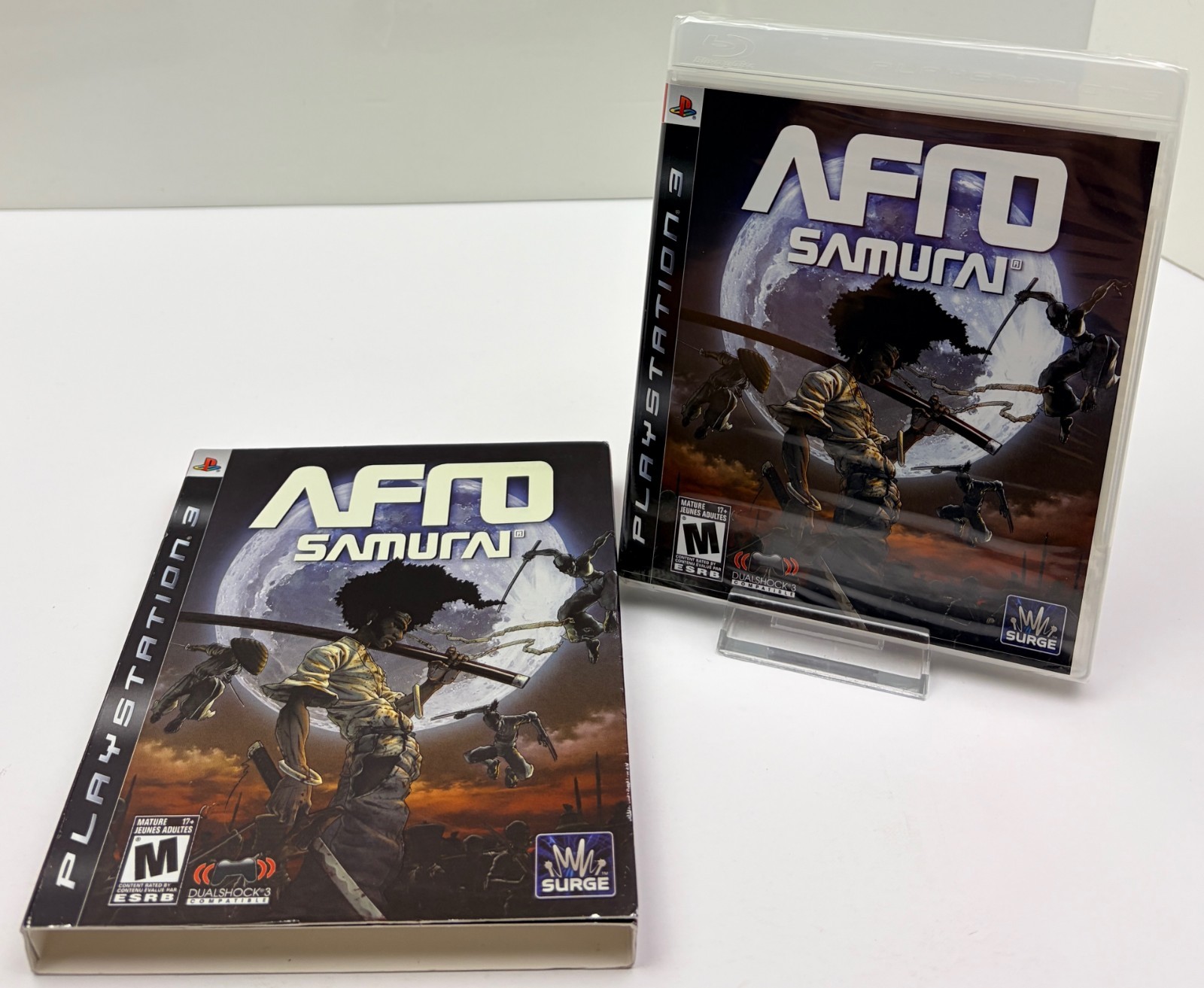 Afro Samurai (Sony PlayStation 3, 2009) PS3 w/ Slip Cover *New & Factory Sealed*