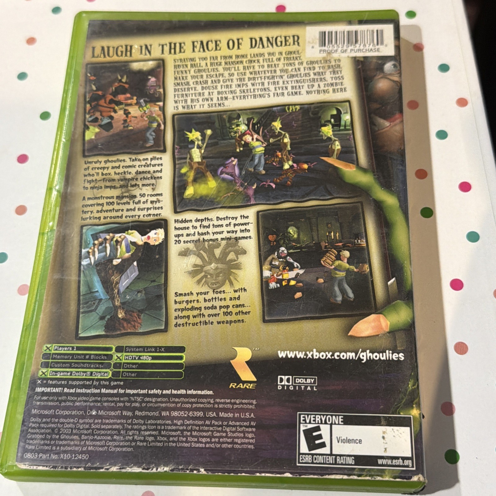 Grabbed by the Ghoulies (Microsoft Xbox, 2003)