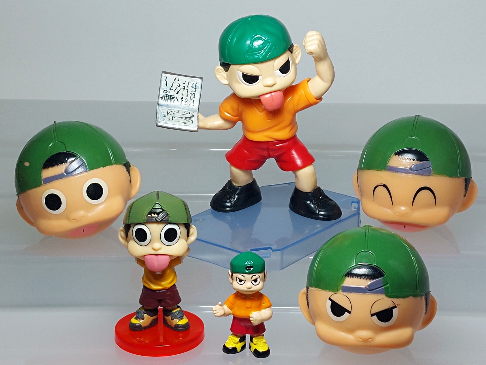 Set of 6 Ninku Fuusuke Figure Tomy Bandai Banpresto Vintage Japan 1.8-4in