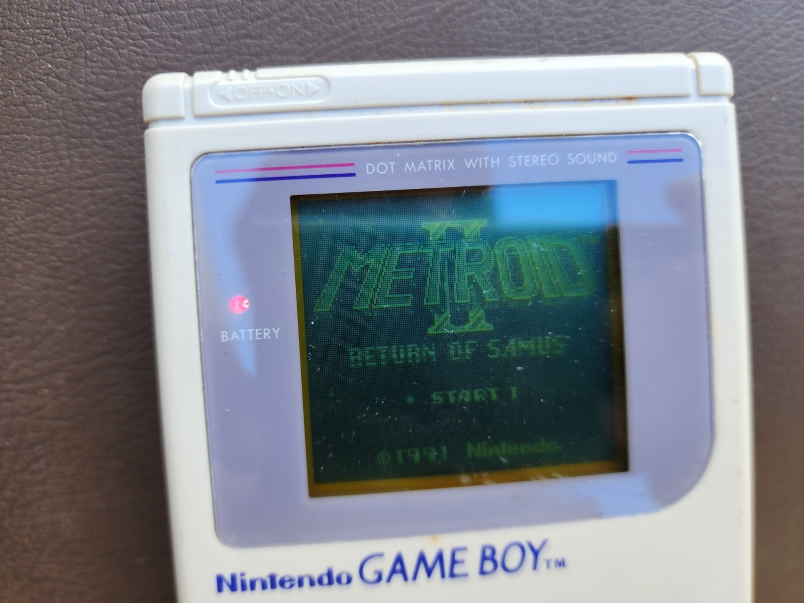 Nintendo Game Boy Launch Edition Handheld System – Gray