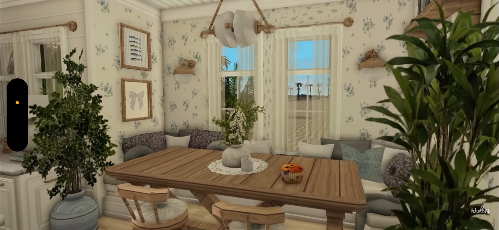 COASTAL BEACH HOUSE BLOXBURG.CHECK DESCRIP.FAST BUILDER FOR AFFORDABLE PRICE
