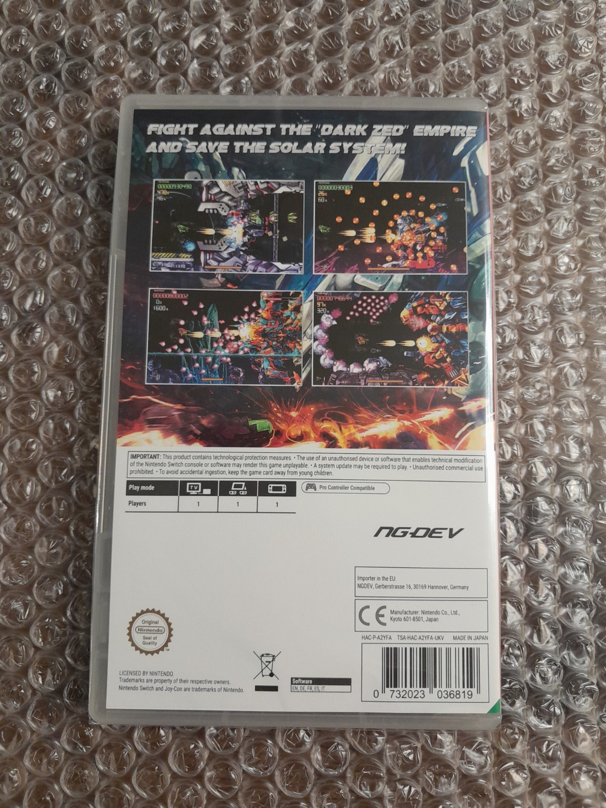 Razion EX (Standard Edition) (Nintendo Switch)