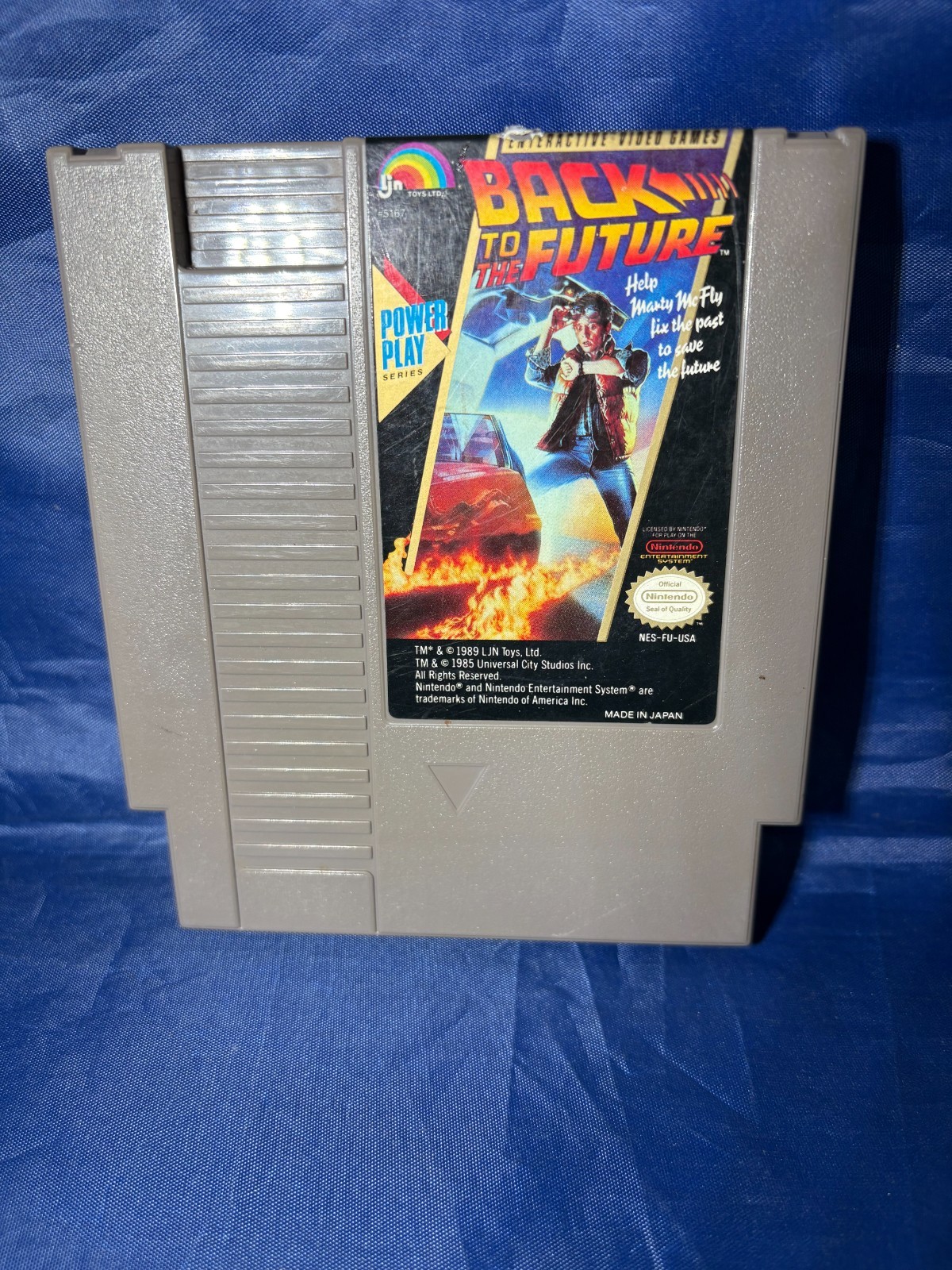 Back to the Future NES Nintendo Entertainment System 1989 cartridge only tested