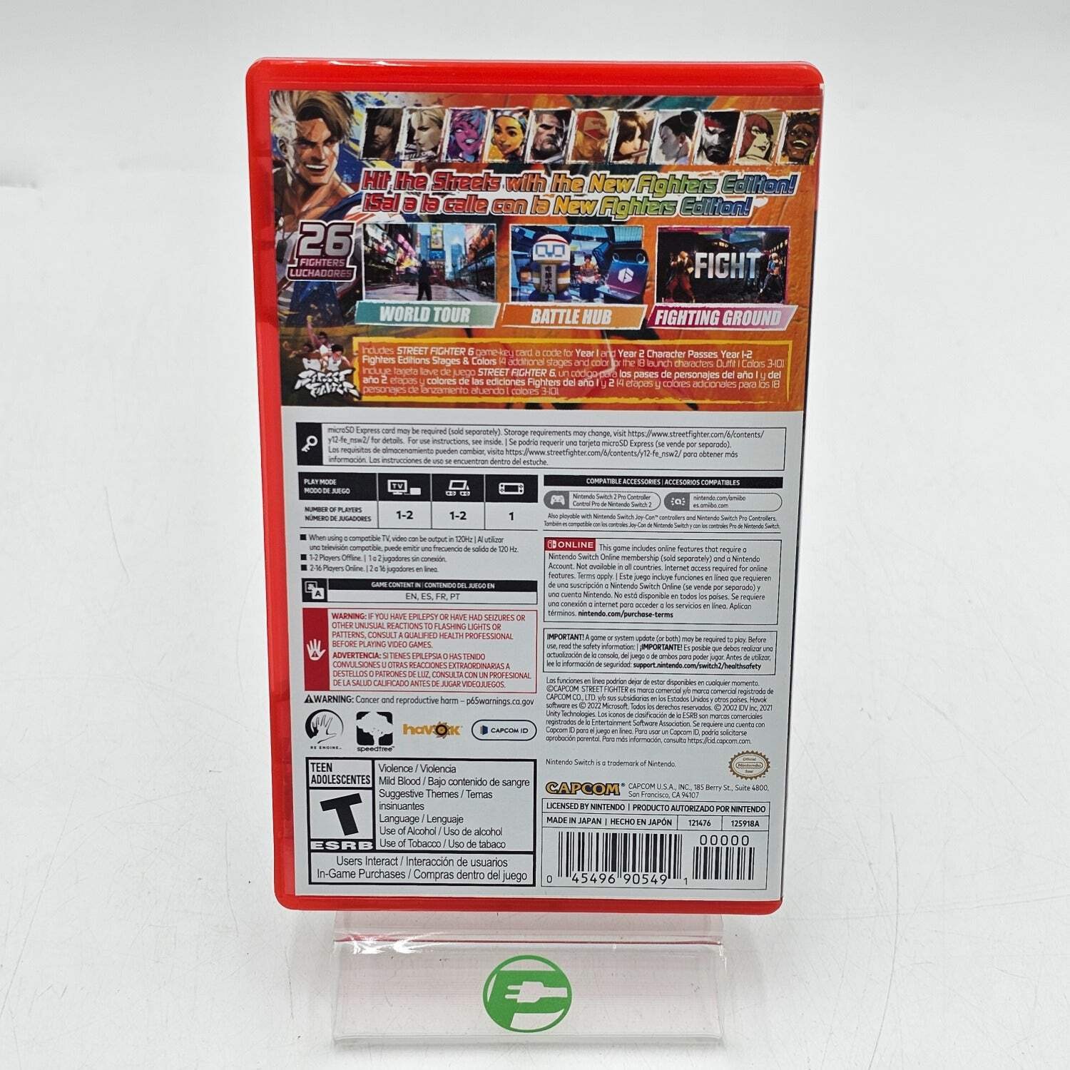 Street Fighter 6: Years 1-2 Fighters Edition (Nintendo Switch 2, 2025)
