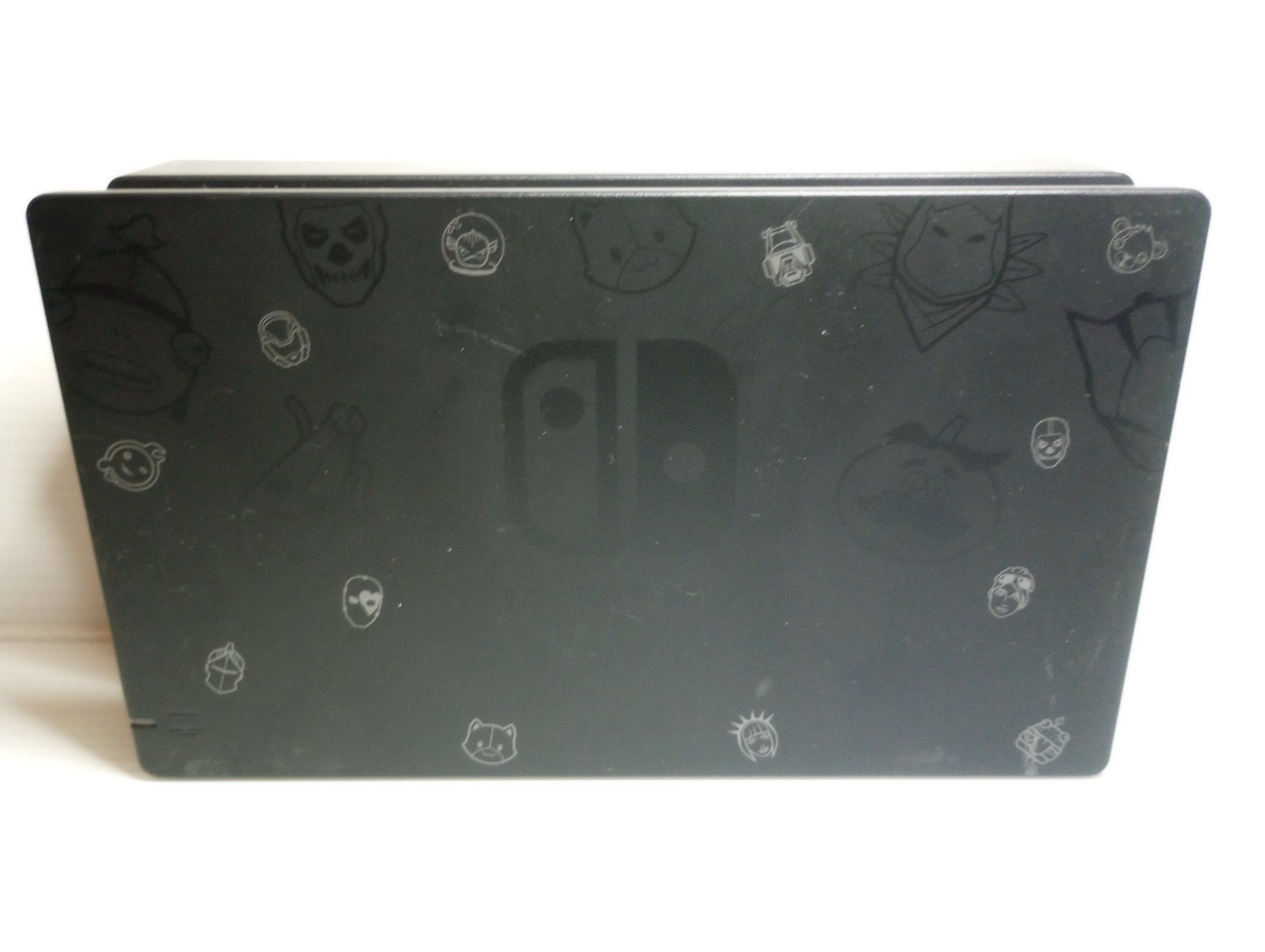 Nintendo Switch Dock Black Fortnite Edition HAC-007 Good Used Condition