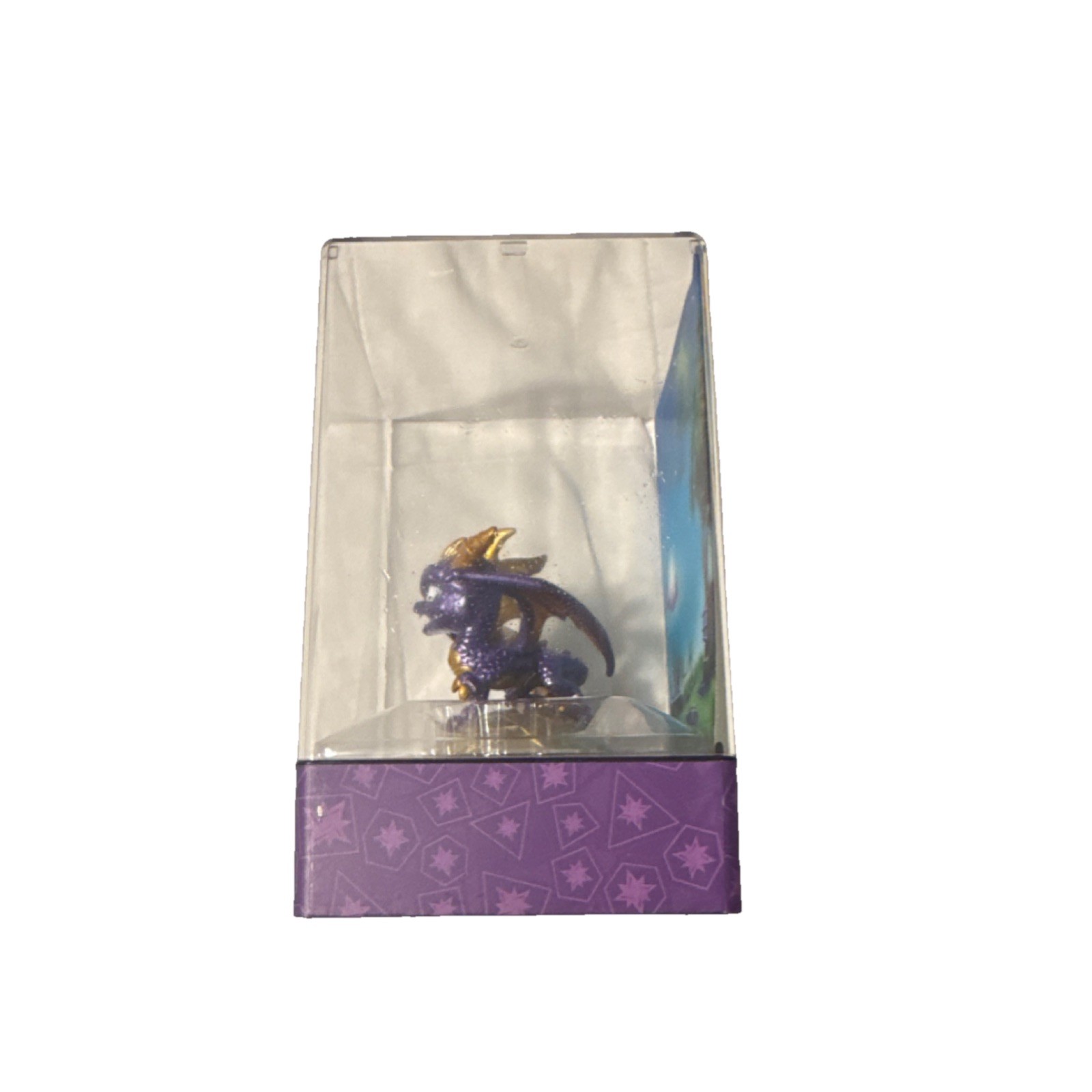 Skylanders Eon’s Elite Spyro – OPENED – Great Condition – Display Case – Rare