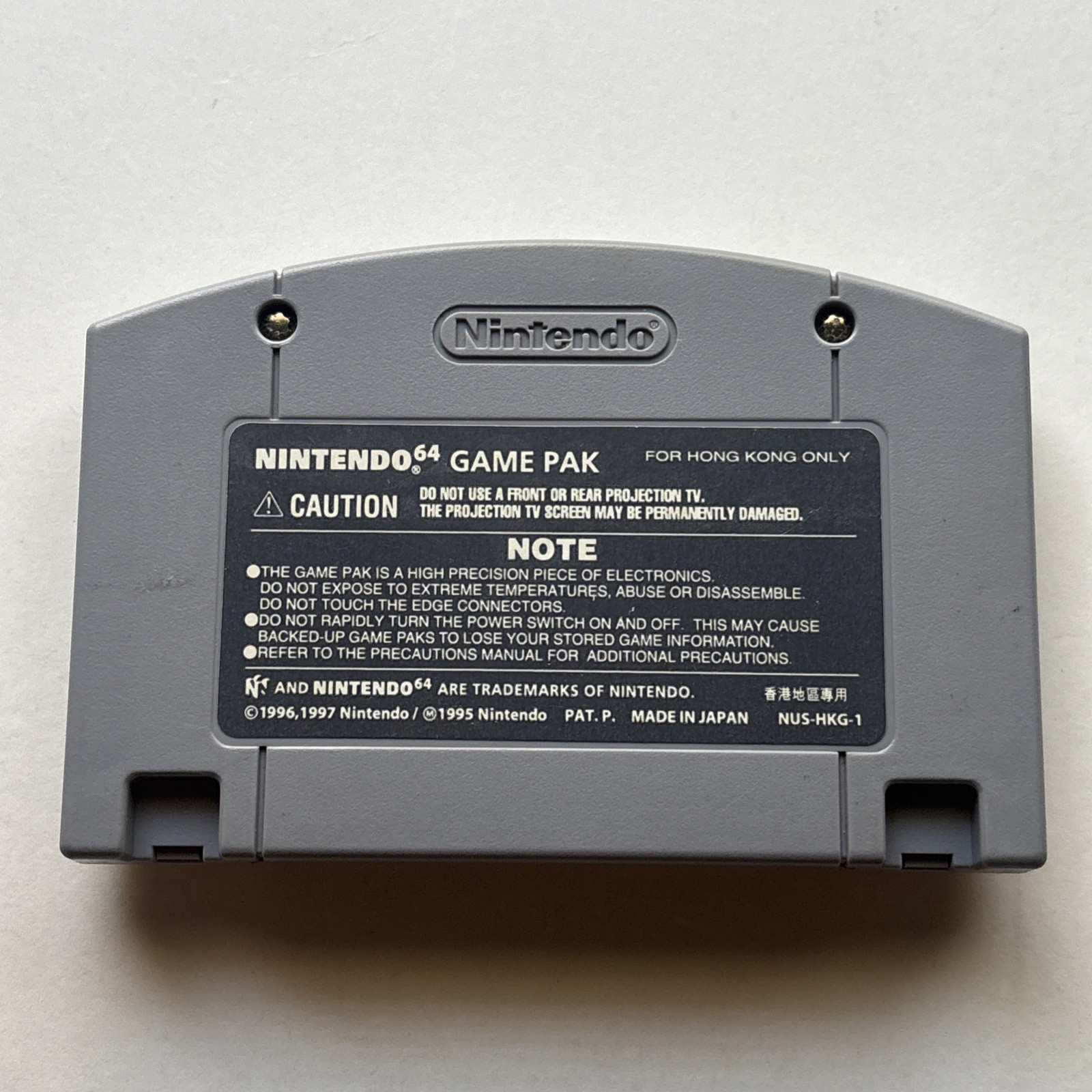 Hong Kong Version Legend Of Zelda Ocarina Of Time Authentic Nintendo 64 N64 Rare