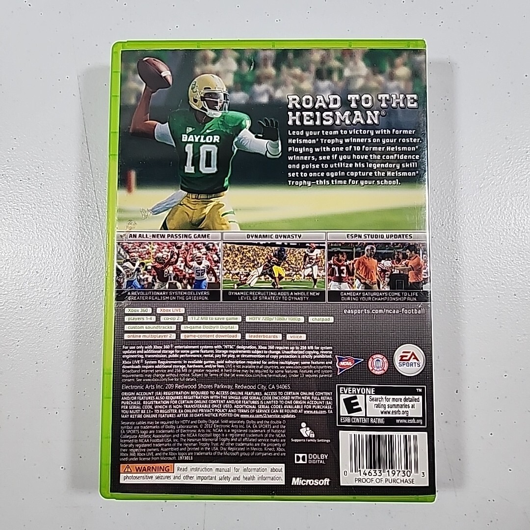 NCAA Football 13 (Xbox 360) Complete