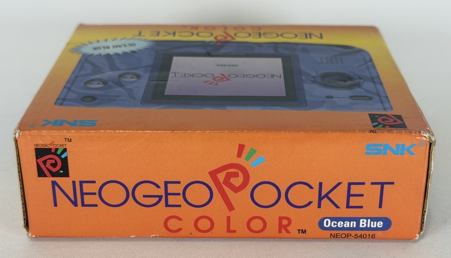 NEO GEO POCKET COLOR OCEAN BLUE HANDHELD CONSOLE *BRAND NEW – OPEN BOX*