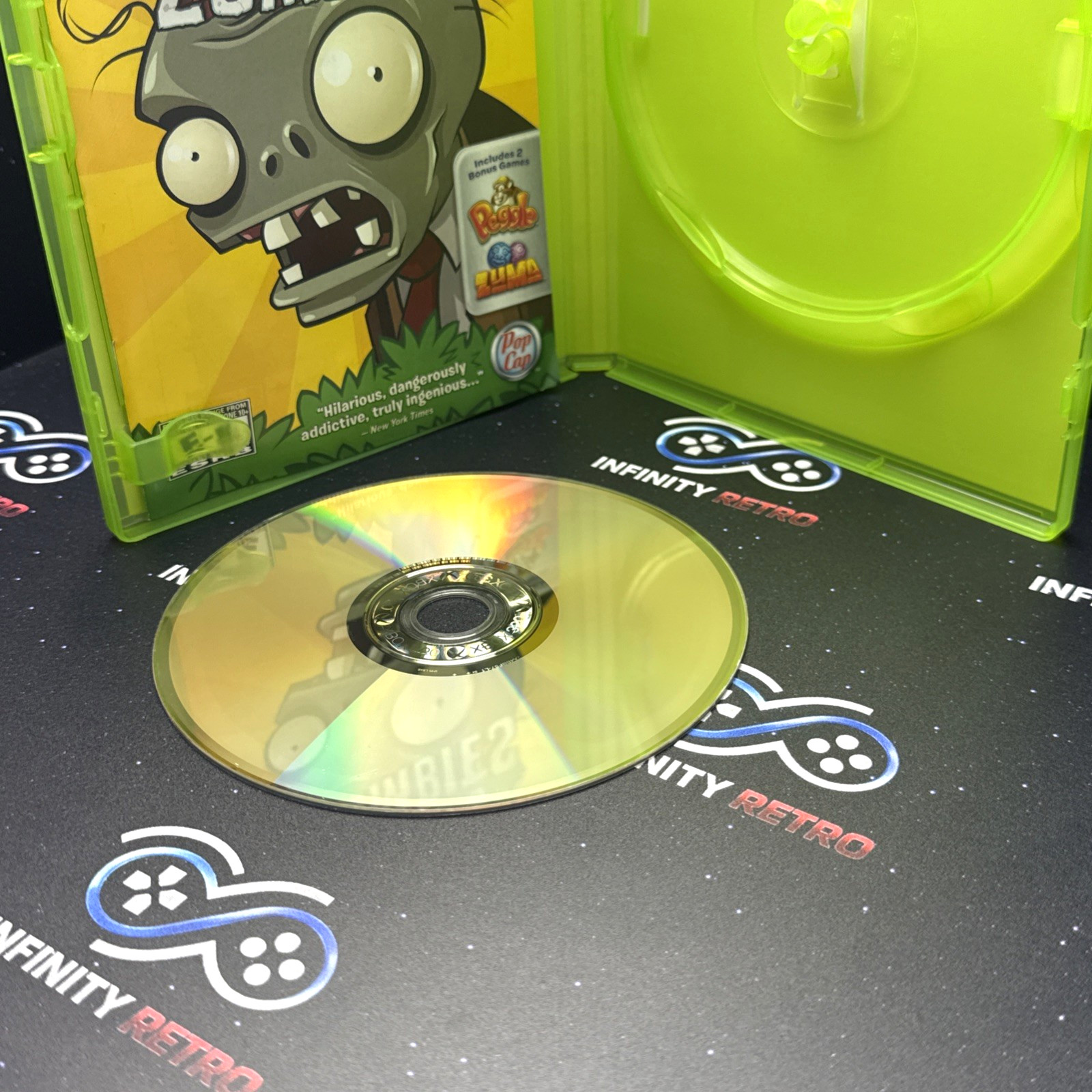 Plants vs. Zombies Microsoft Xbox 360 CIB Refurbished & Tested Free Shipping