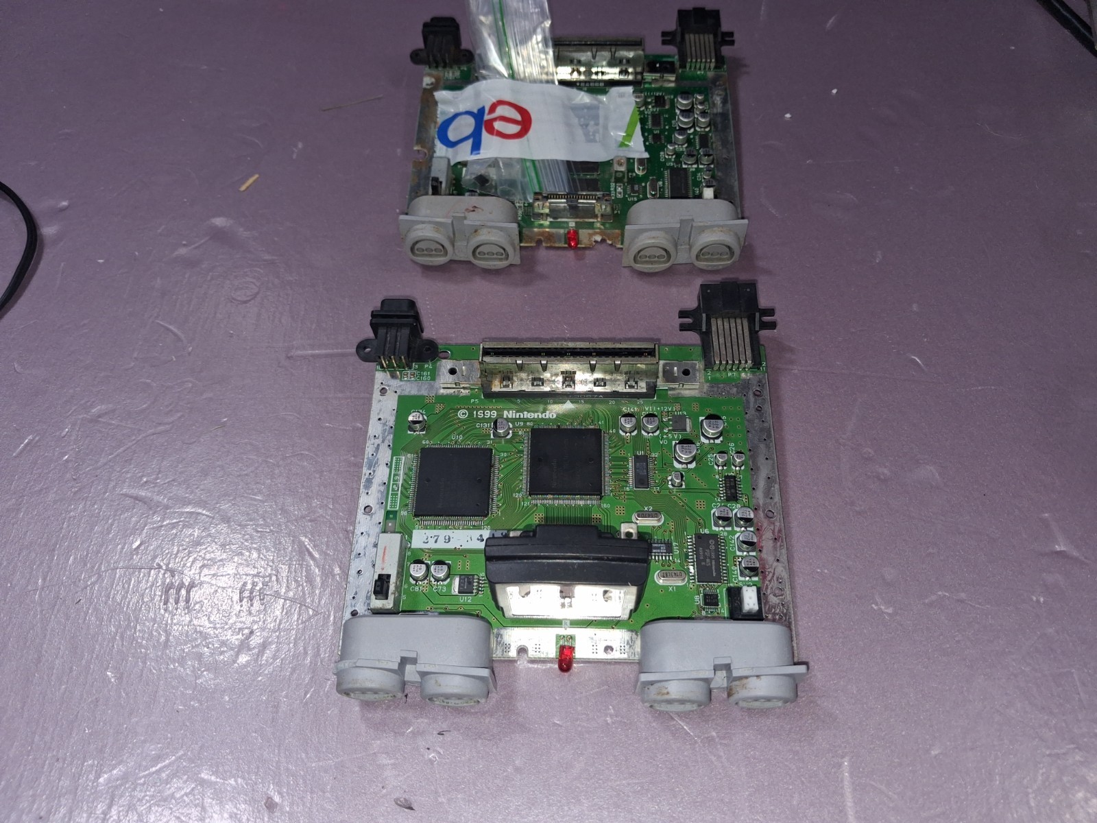 Nintendo N64 NUS-001 DEFECTIVE DONOR EXACT 08-NO SOUND w/RUST JUNK 04-SEE ALL