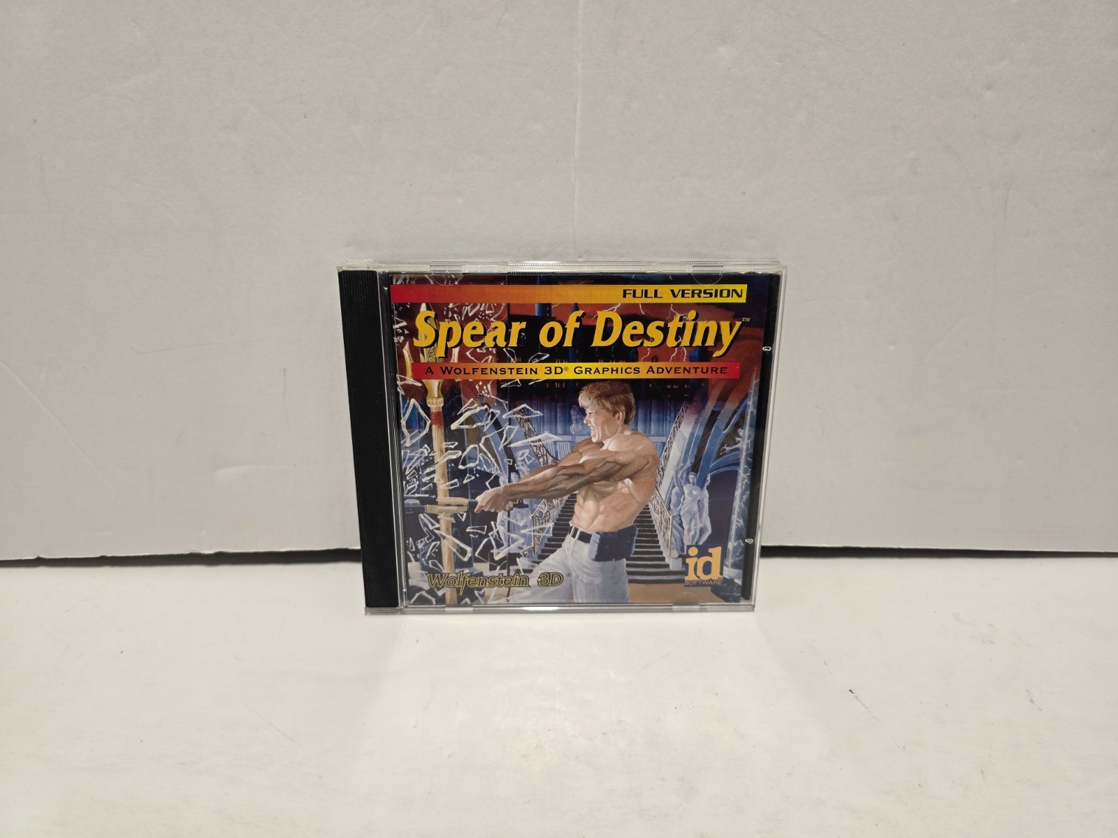 Rare Wolfenstein 3D Spear of Destiny Windows PC Computer Complete Jewel Case CIB