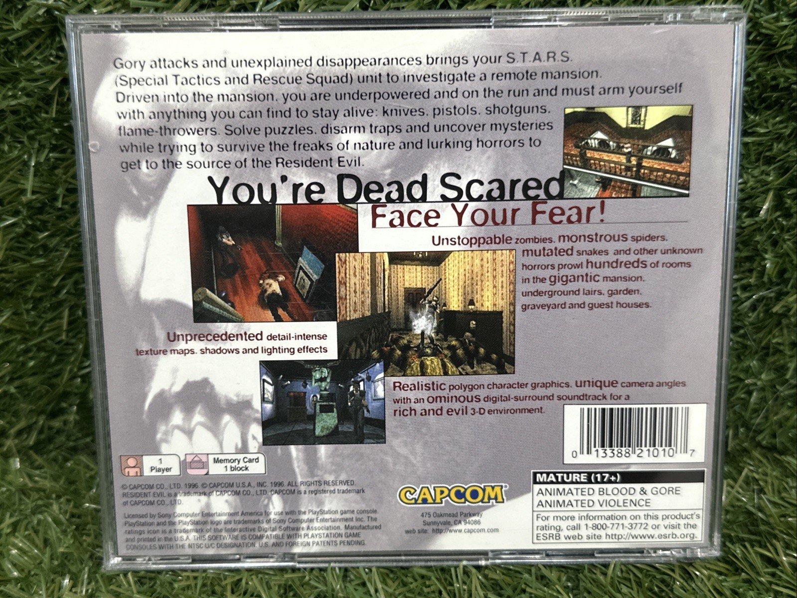 Resident Evil (Sony PlayStation 1, 1996)