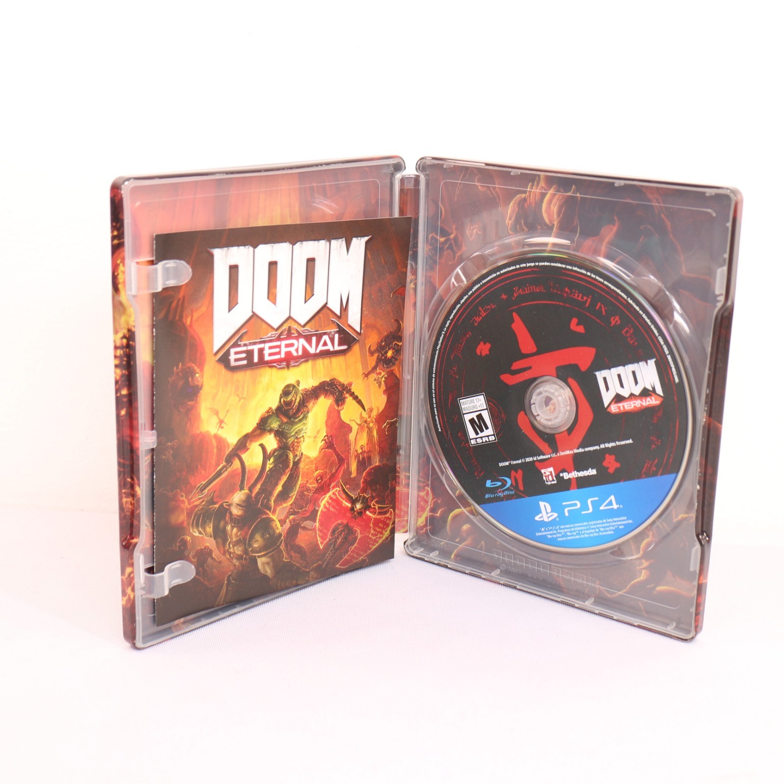 Doom Eternal Video Game Disc USED Sony PlayStation 4, 2020 First-Person Shooter