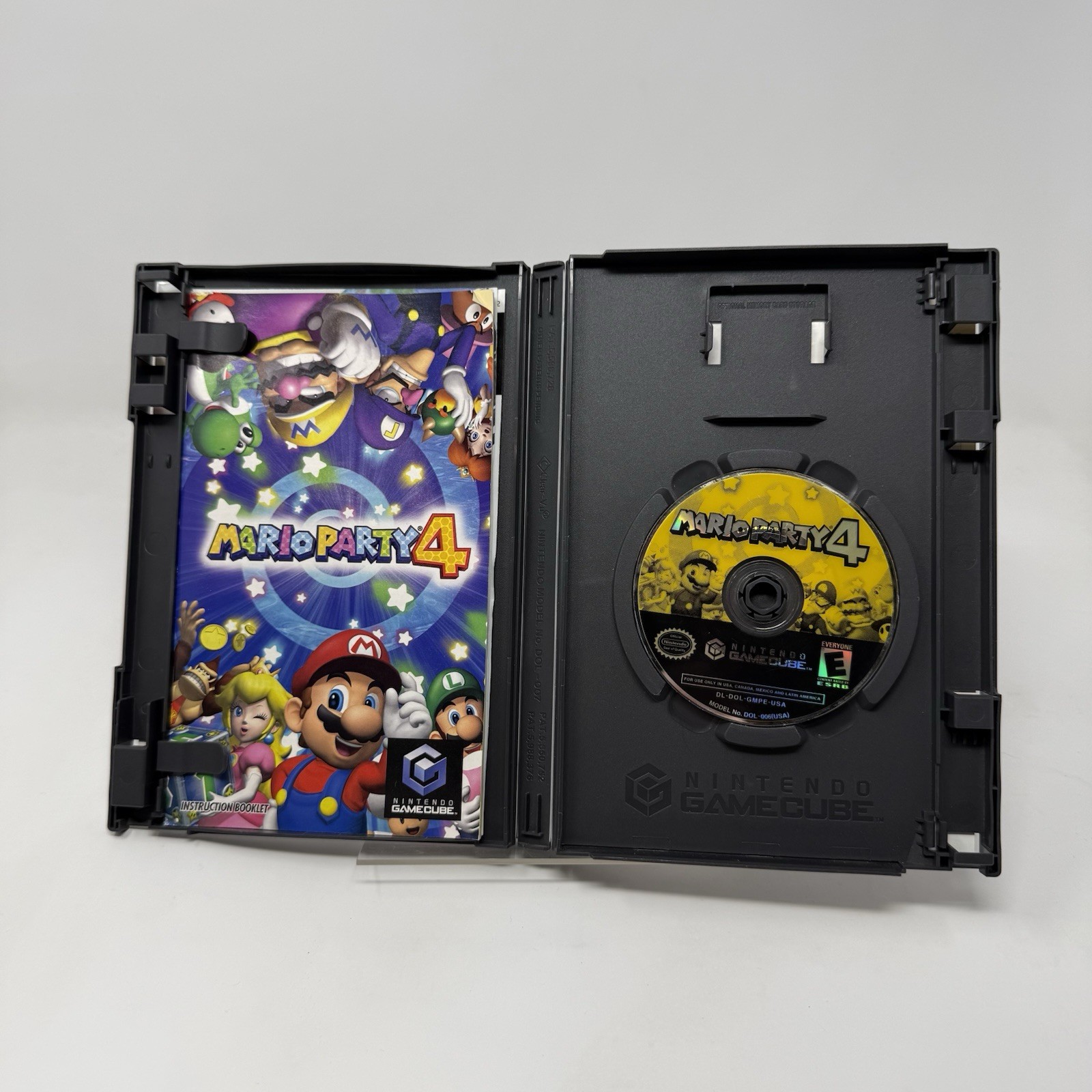 Mario Party 4 (Nintendo GameCube, 2002) CIB W/ Manual. TESTED And Working