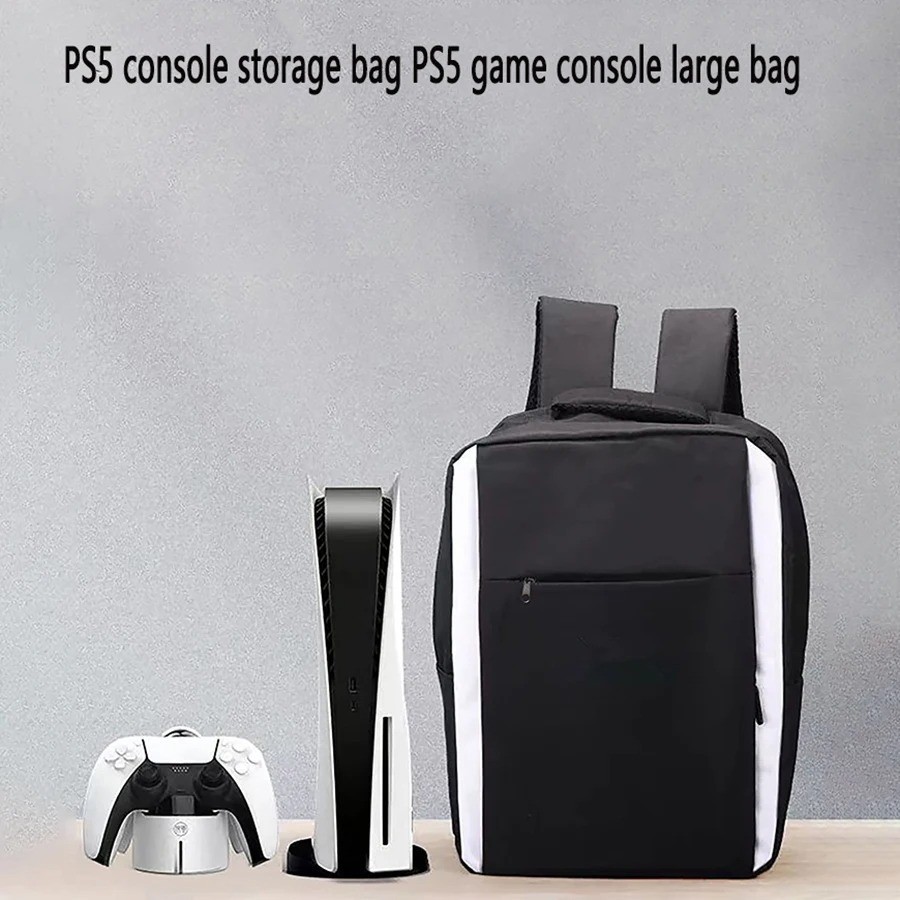 Travel Backpack For PS5 Console, Accessories, Protective Carrying Case Bag
