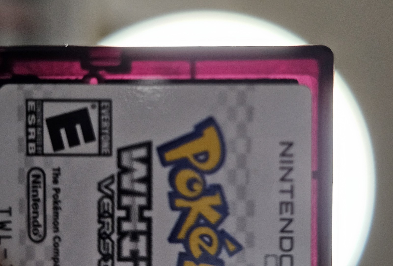 AUTHENTIC Pokémon White Version Nintendo DS Cartridge Only Tested PKM NDS DSi