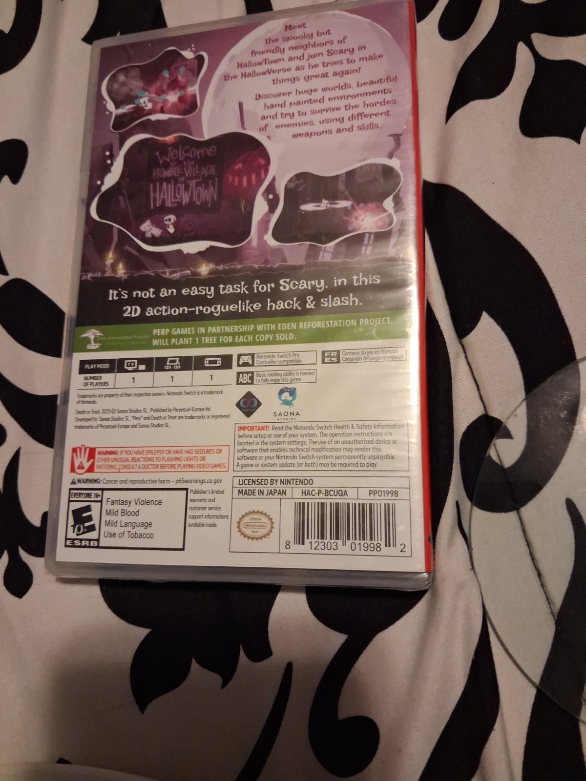 NEW Sealed Death Or Treat Action Video Game For Nintendo Switch