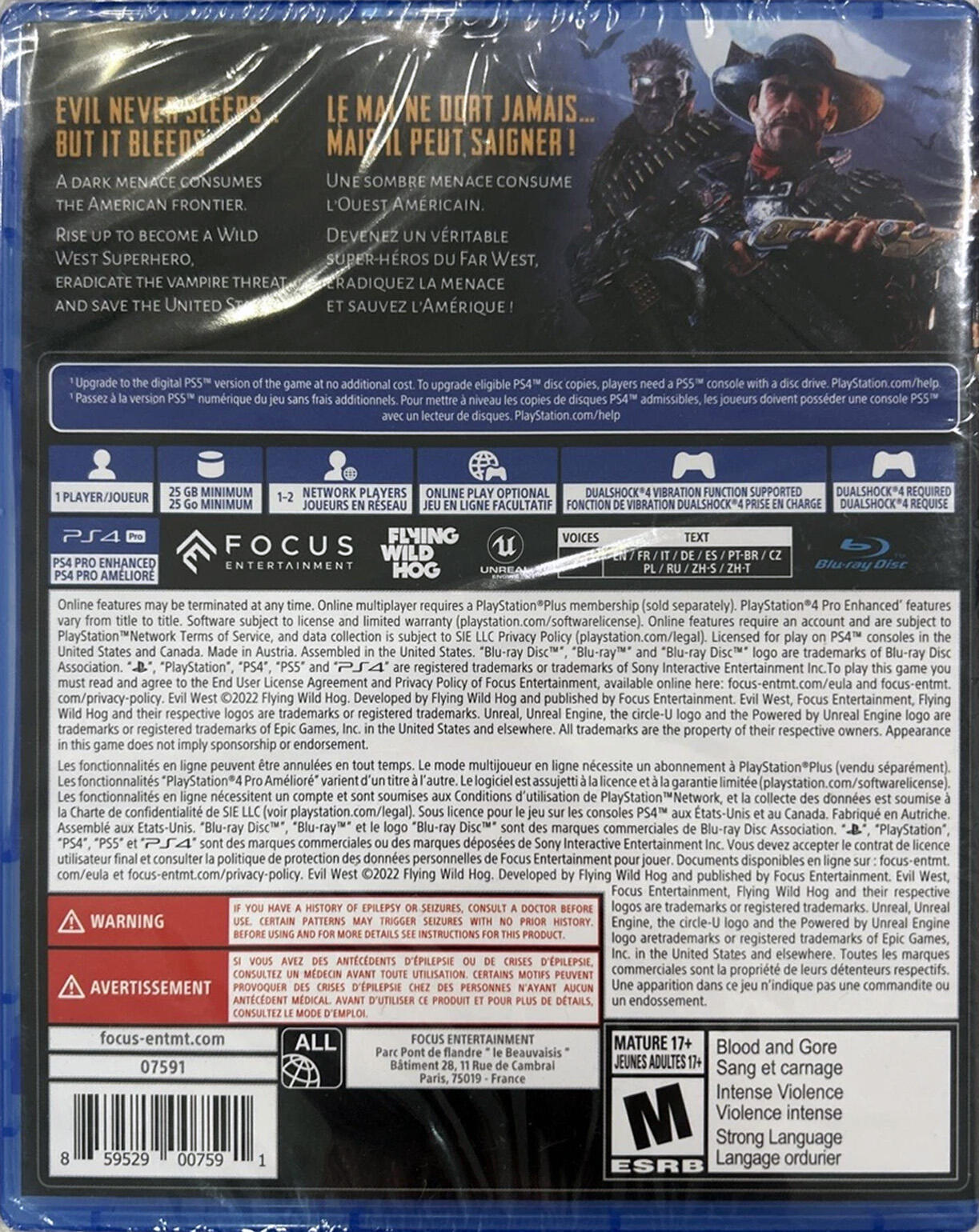 Evil West – PlayStation 4