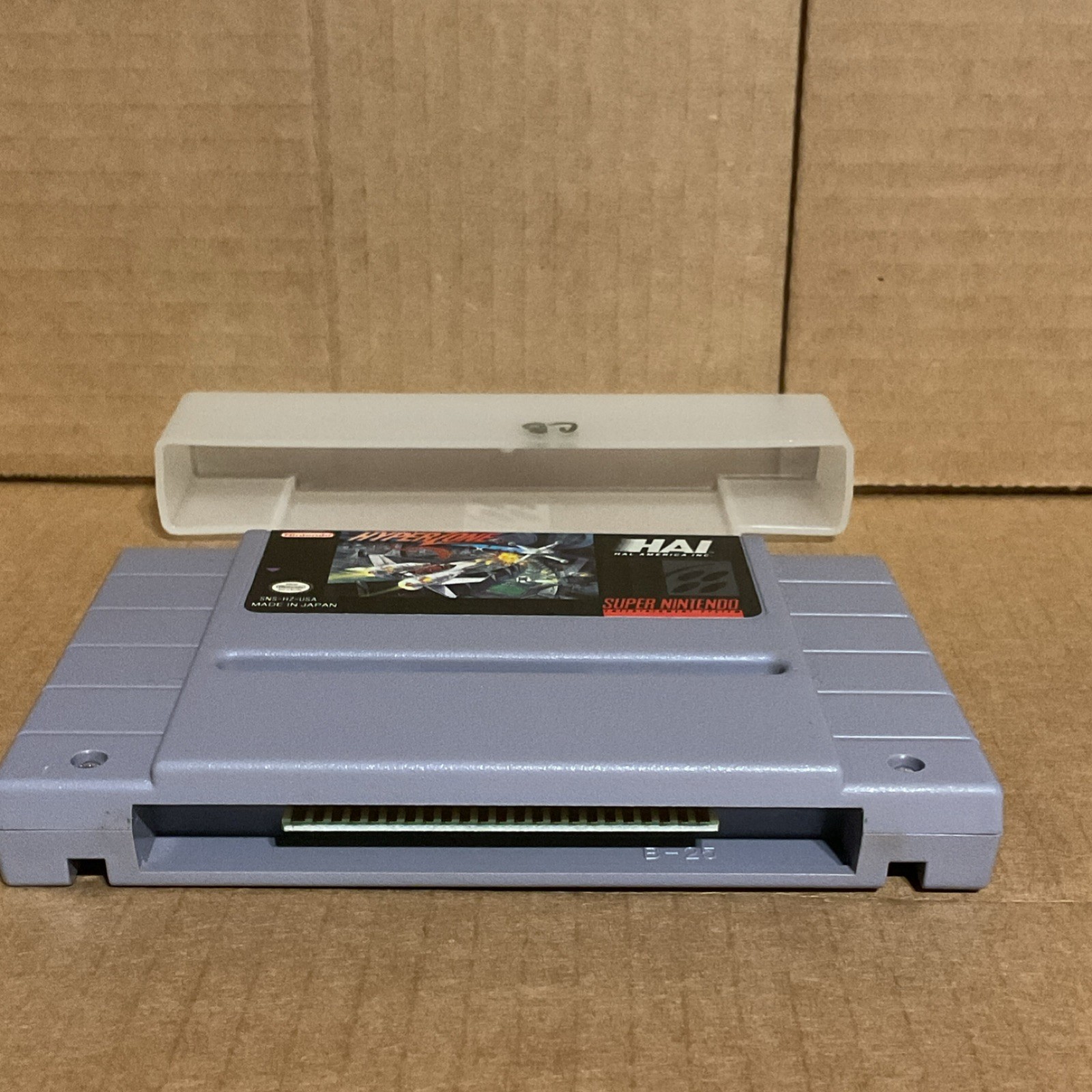 Hal America HyperZone Super Nintendo SNES NTSC-U/C 1991 Arcade Cartridge Only
