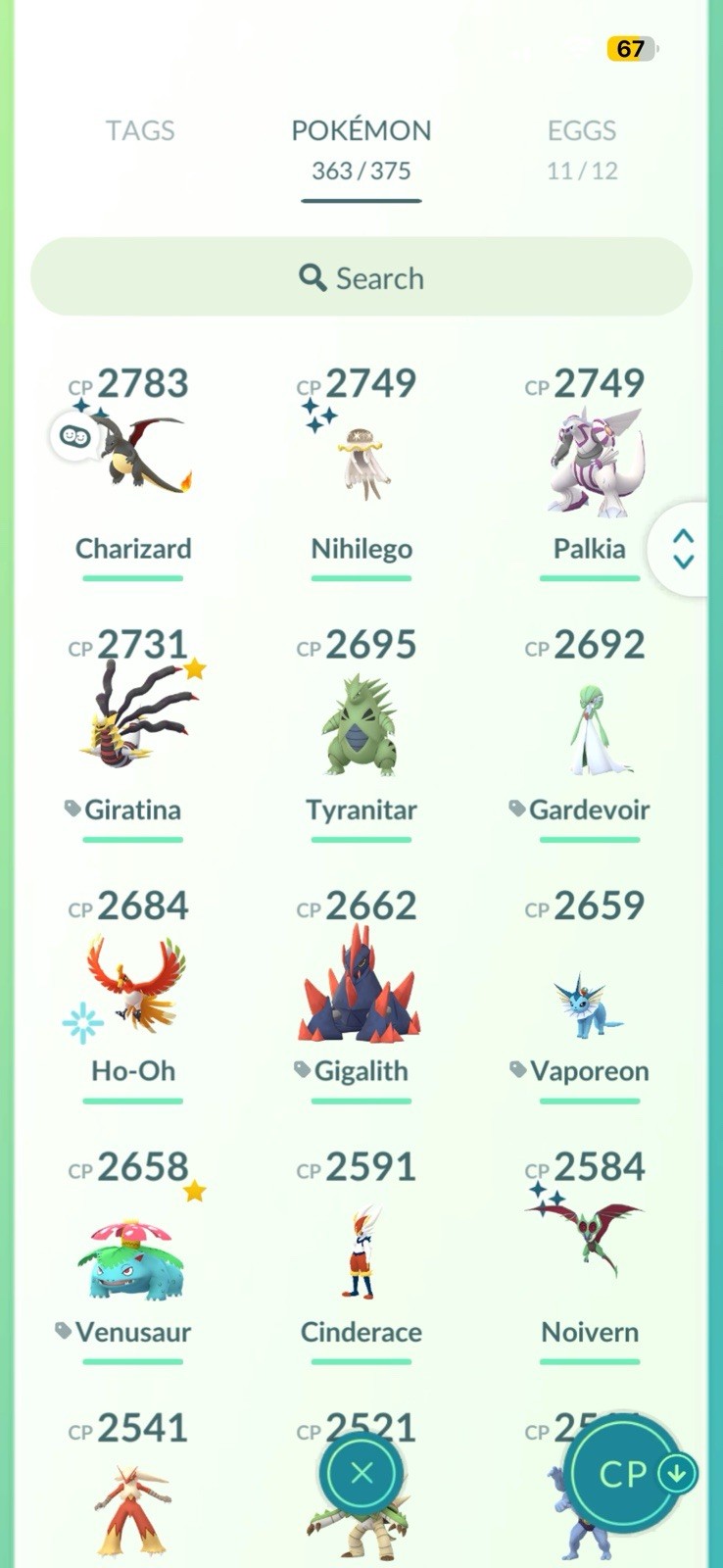 Niantic Pokémon GO Account Screenshots Trainer Missdeath2000s Lv 48 Charizard