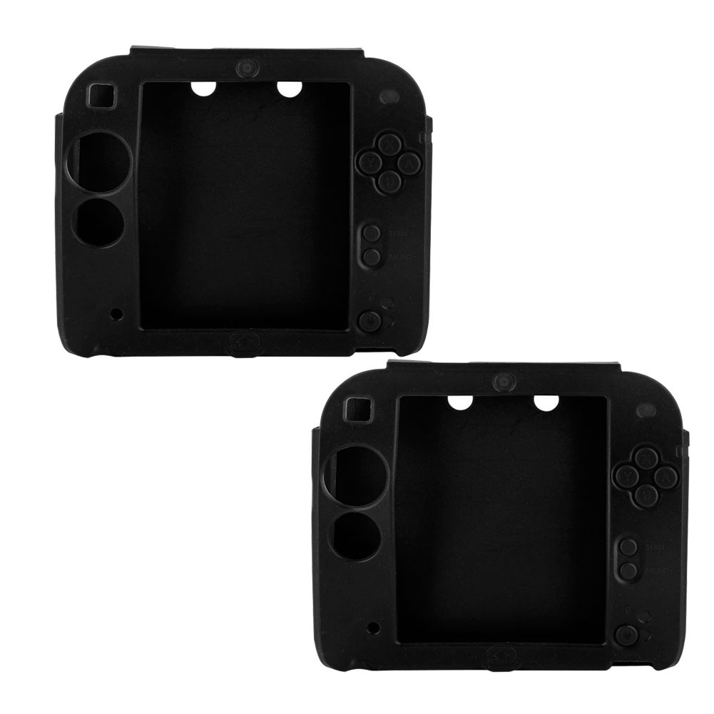 Kids Silicone Nintendo 2DS Soft Games Controller Gel Rubber Case Cover Skin Gift